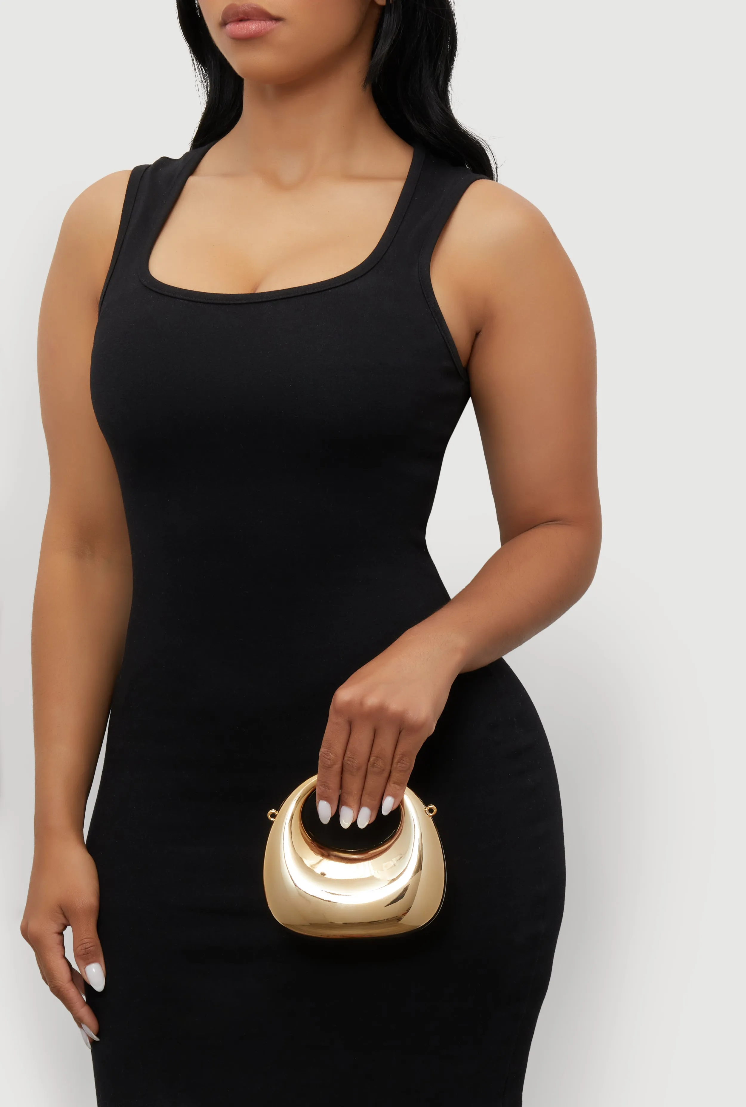 Chic Metallic Chain Crossbody Bag sold by Rainbow product image thumbnail 2