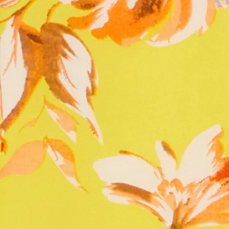 Plus Size Floral Metallic Detail Keyhole High Low Dress sold by Rainbow product image thumbnail 4