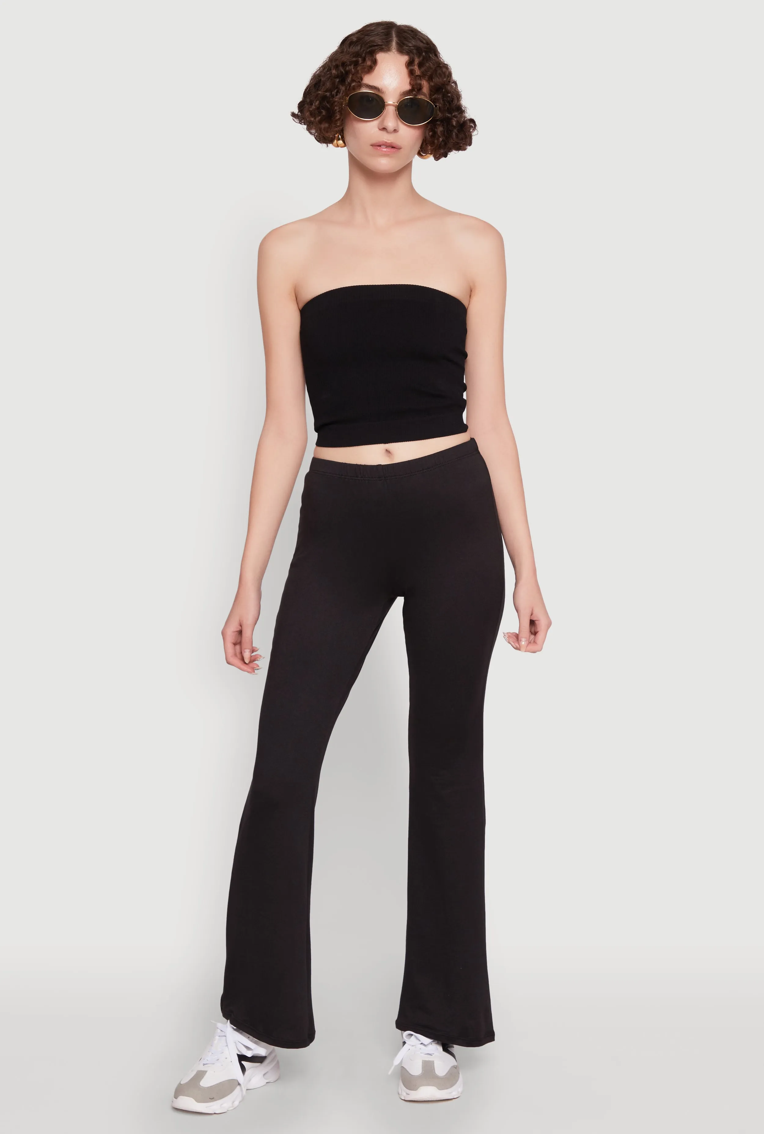 High Waist Flared Yoga Pants sold by Rainbow