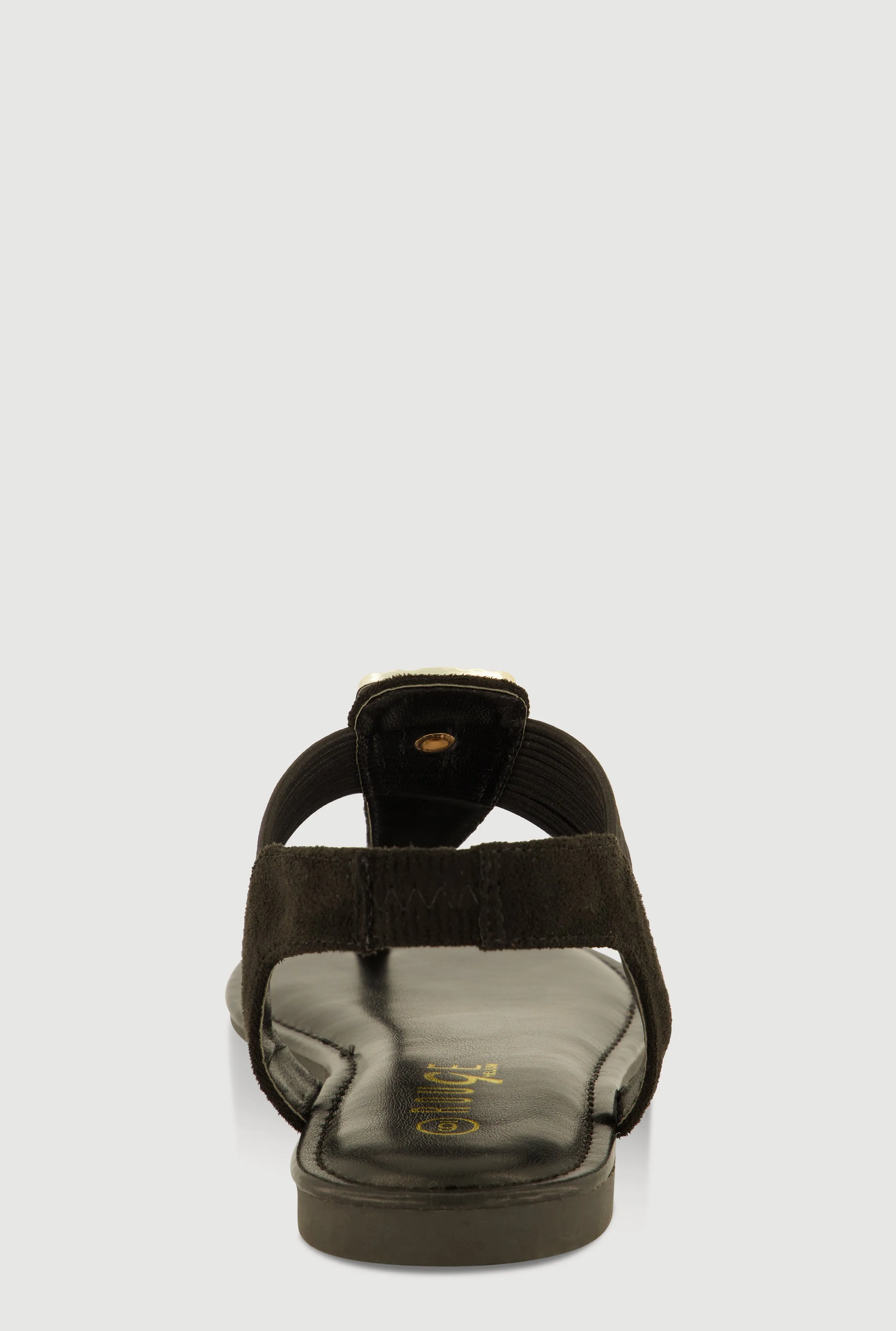 Textured Metallic Pendant Corded Thong Sandals sold by Rainbow product image thumbnail 3