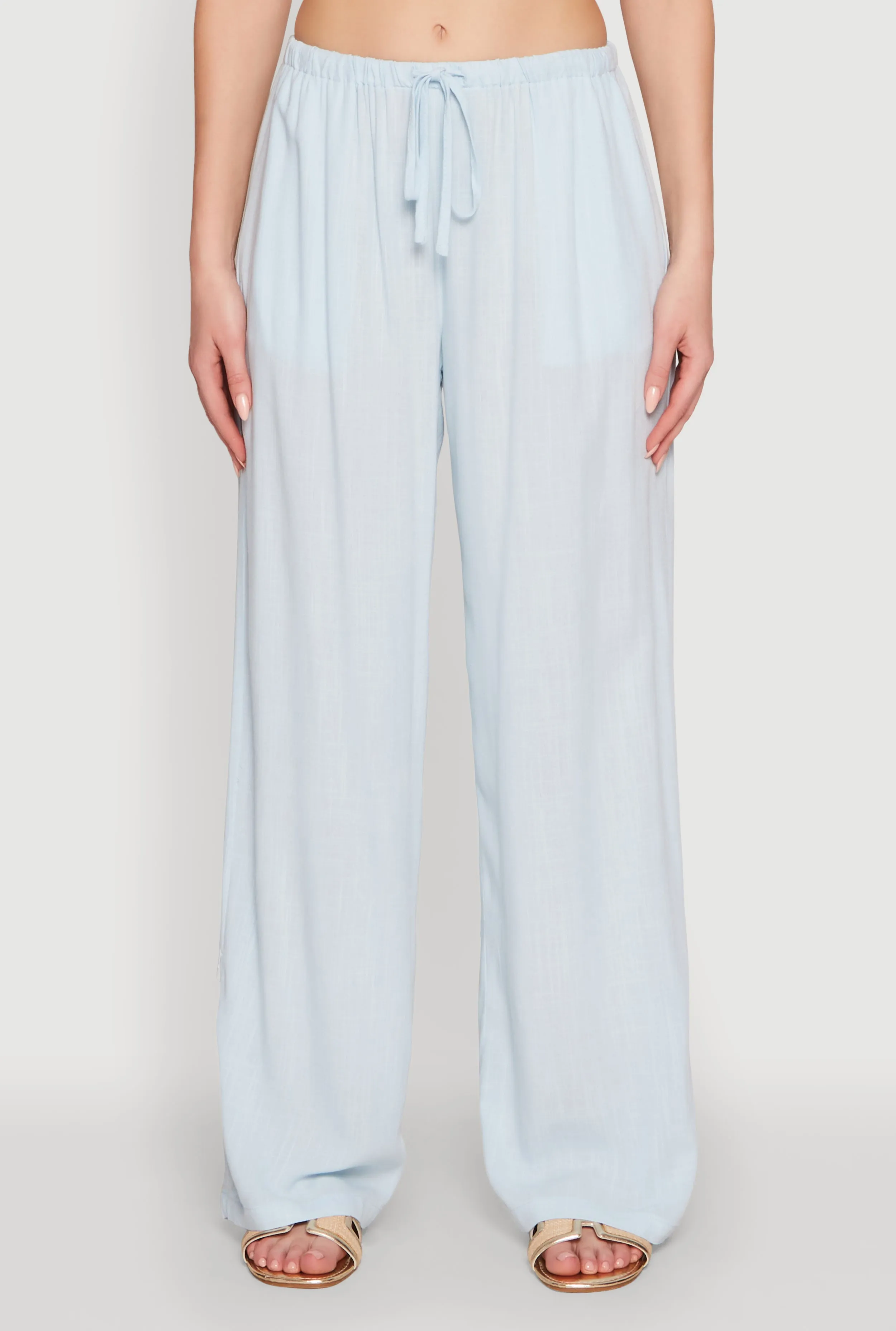 Drawstring Palazzo Pants sold by Rainbow product image thumbnail 5
