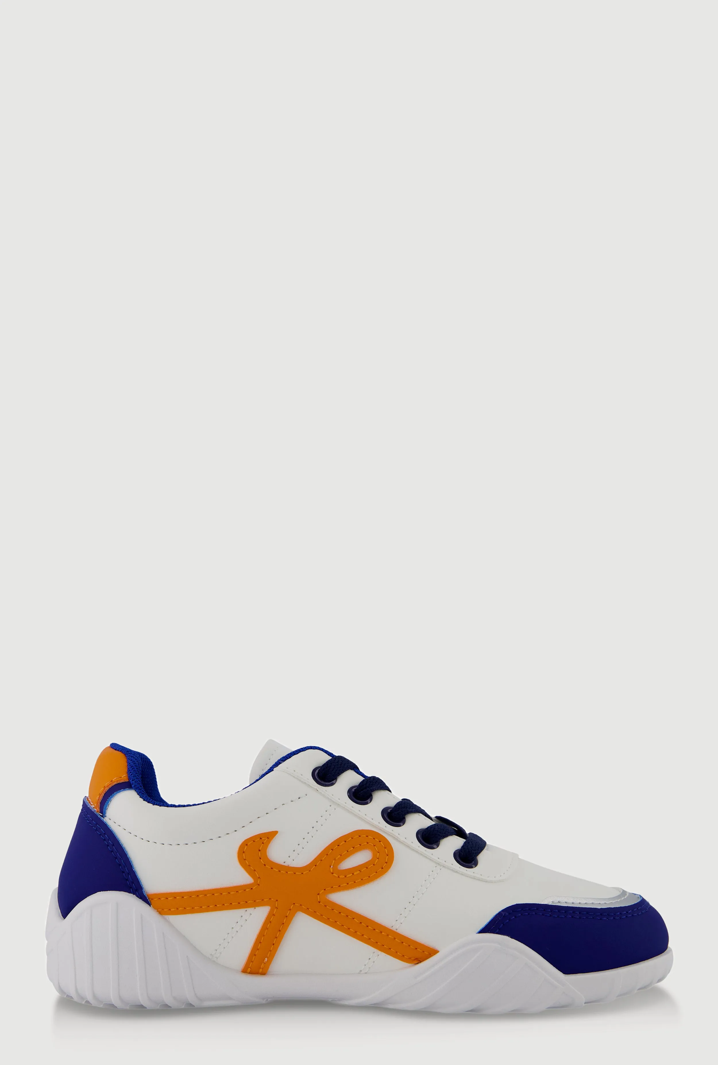 Stylish Lace-Up Sneakers with Round Toe and Low Heel sold by Rainbow product image thumbnail 2