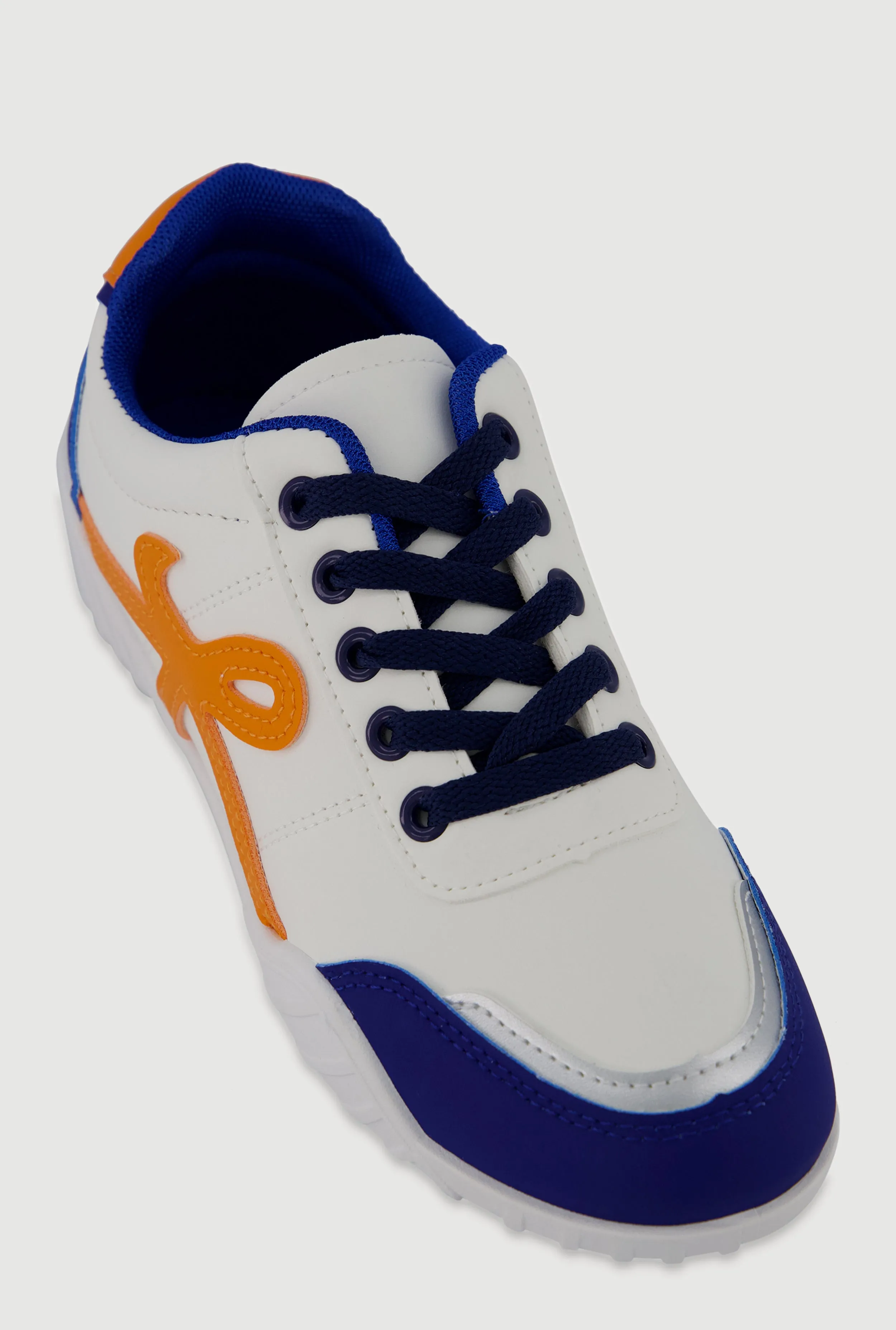 Stylish Lace-Up Sneakers with Round Toe and Low Heel sold by Rainbow