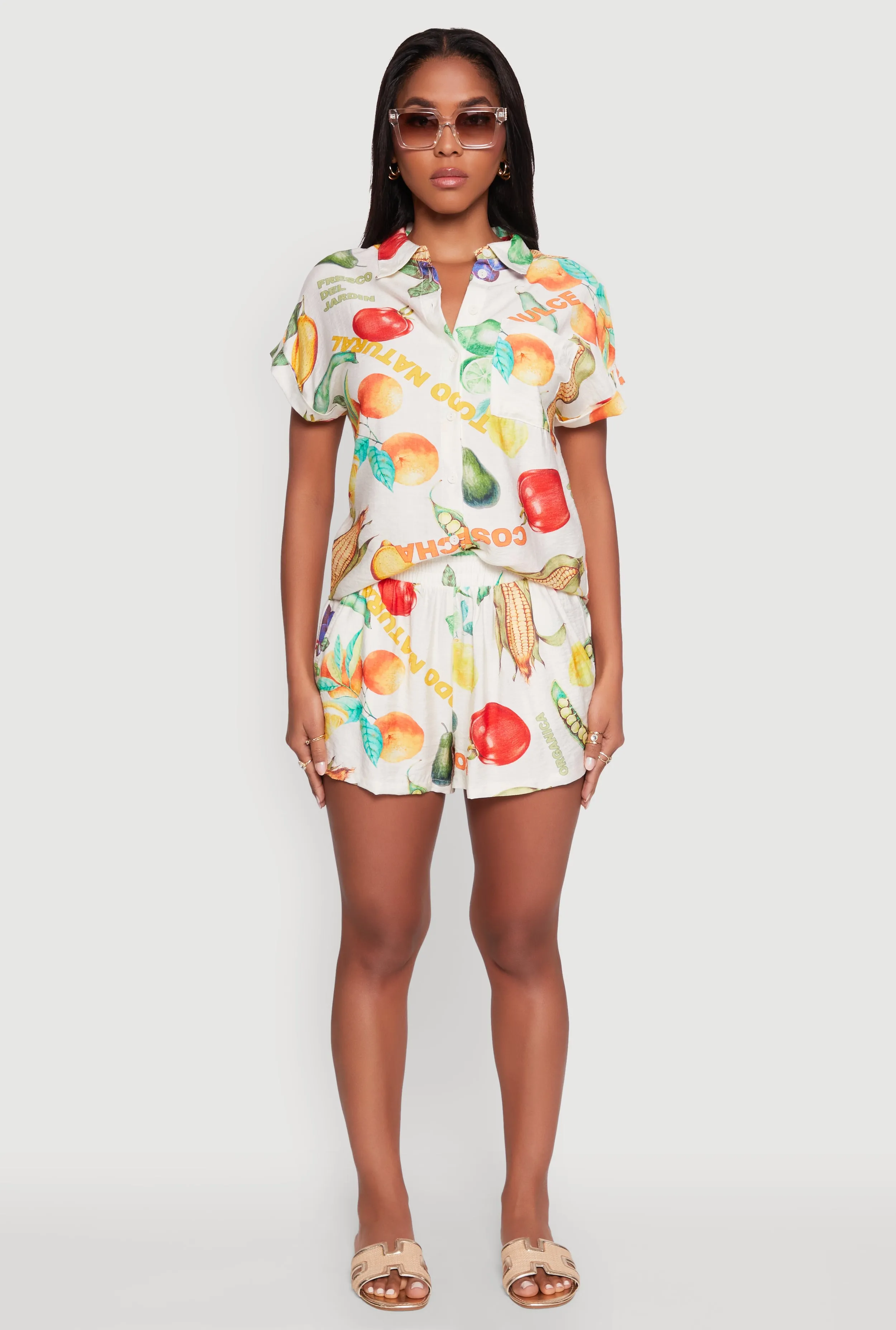 Stylish High Waisted Shorts for Trendy Summer Looks sold by Rainbow product image thumbnail 2