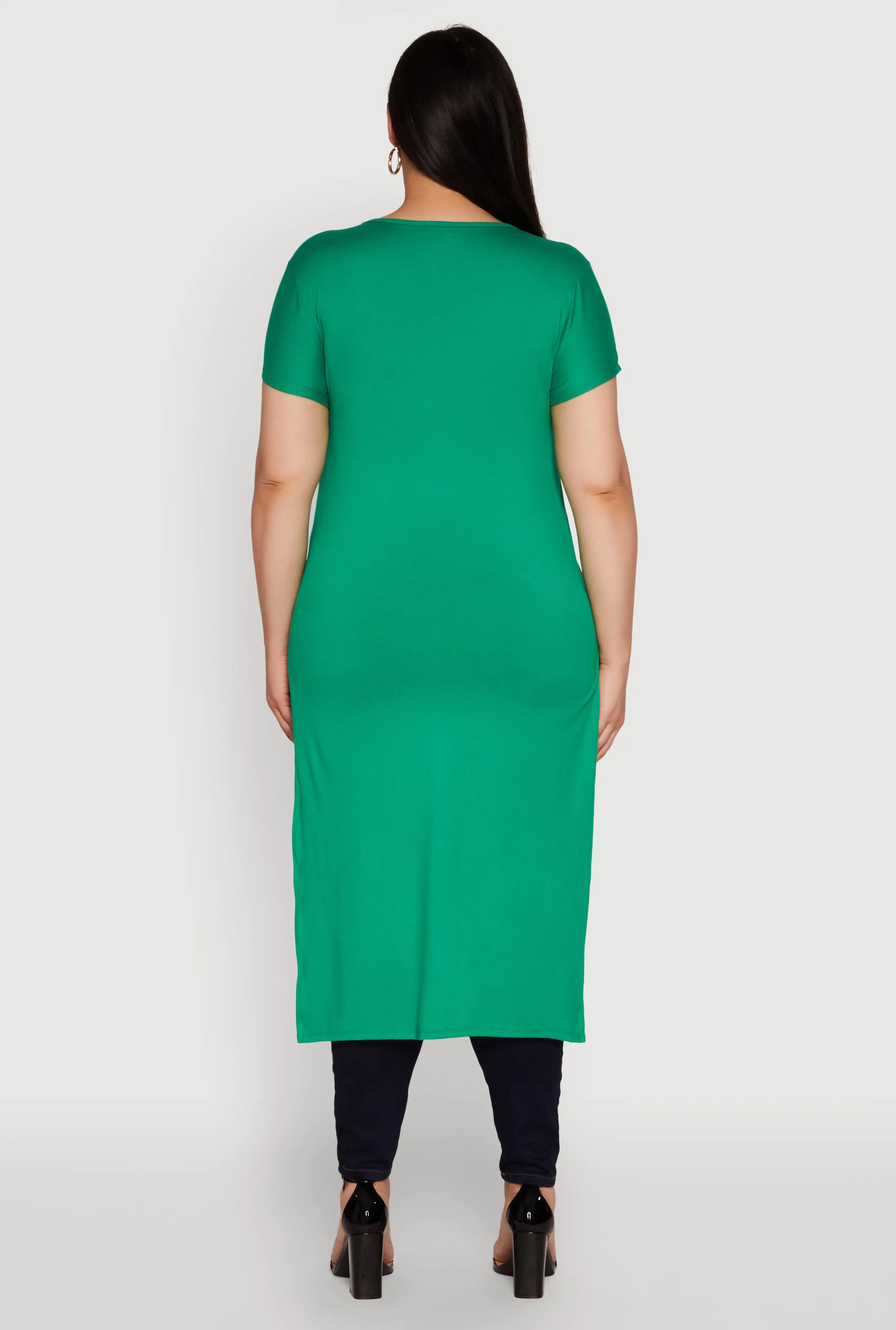 Plus Size Hustle Like A Boss Live Like A Queen Maxi Top sold by Rainbow product image thumbnail 5