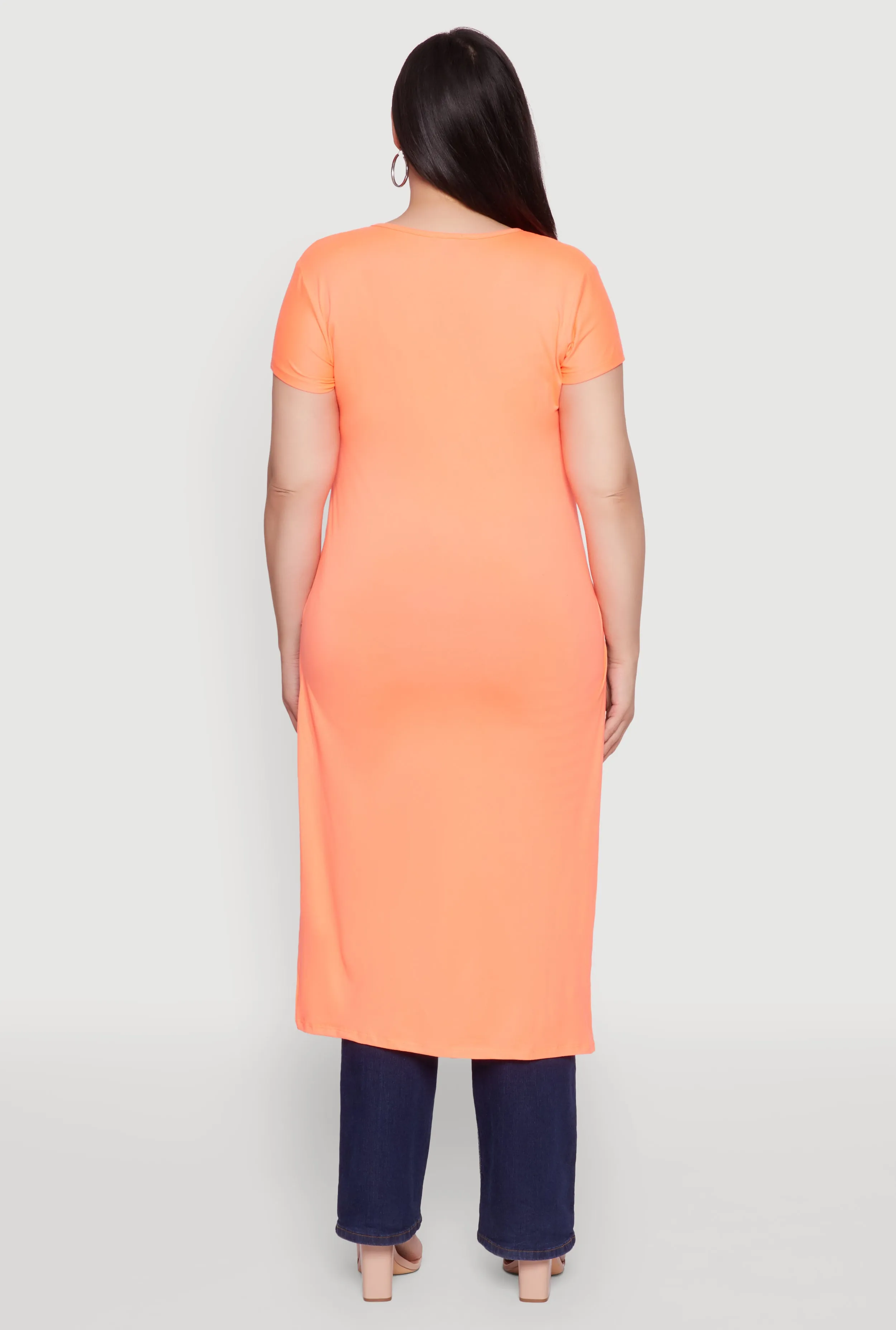 Plus Size Hustle Like A Boss Live Like A Queen Maxi Top sold by Rainbow product image thumbnail 5