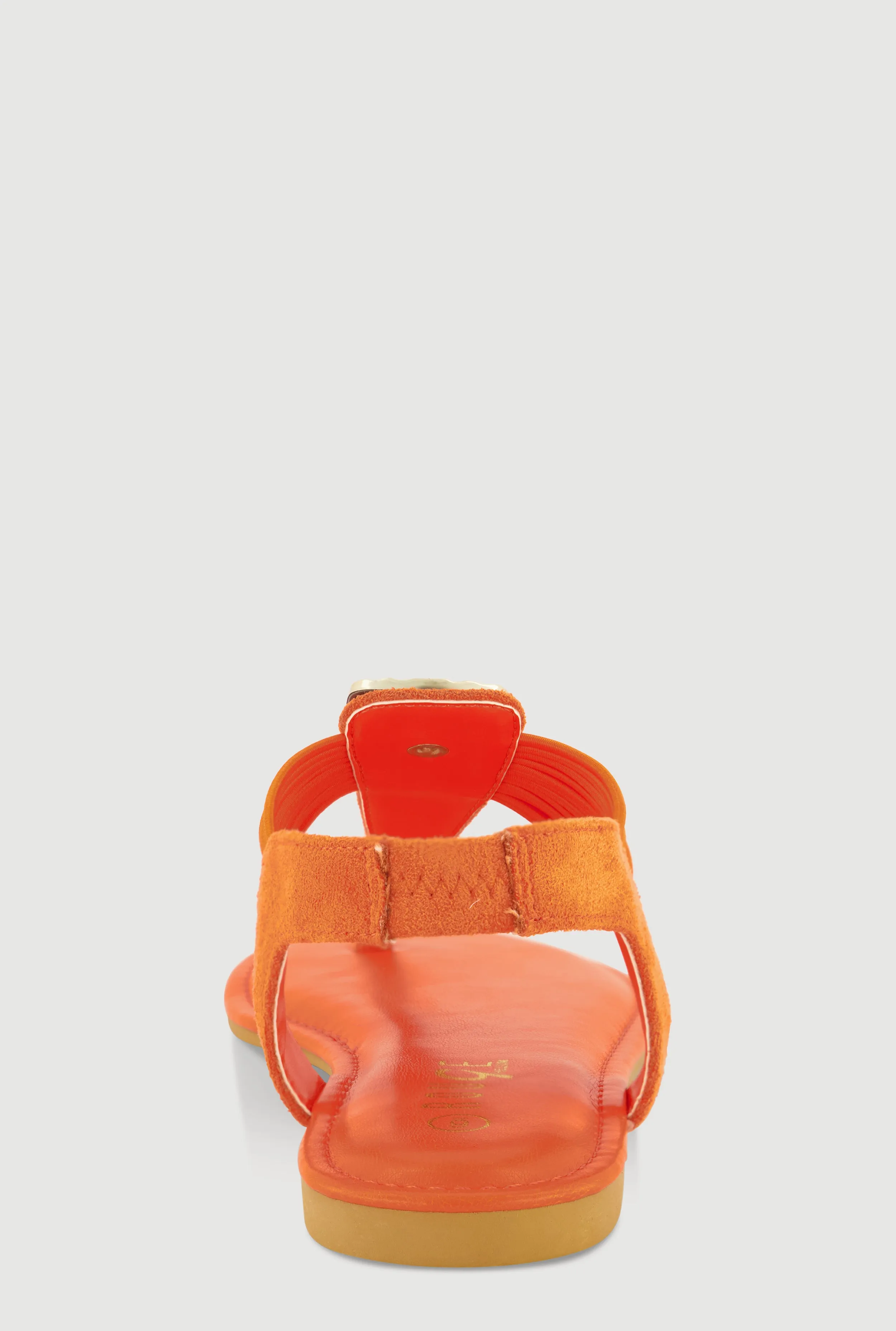 Textured Metallic Pendant Corded Thong Sandals sold by Rainbow product image thumbnail 3