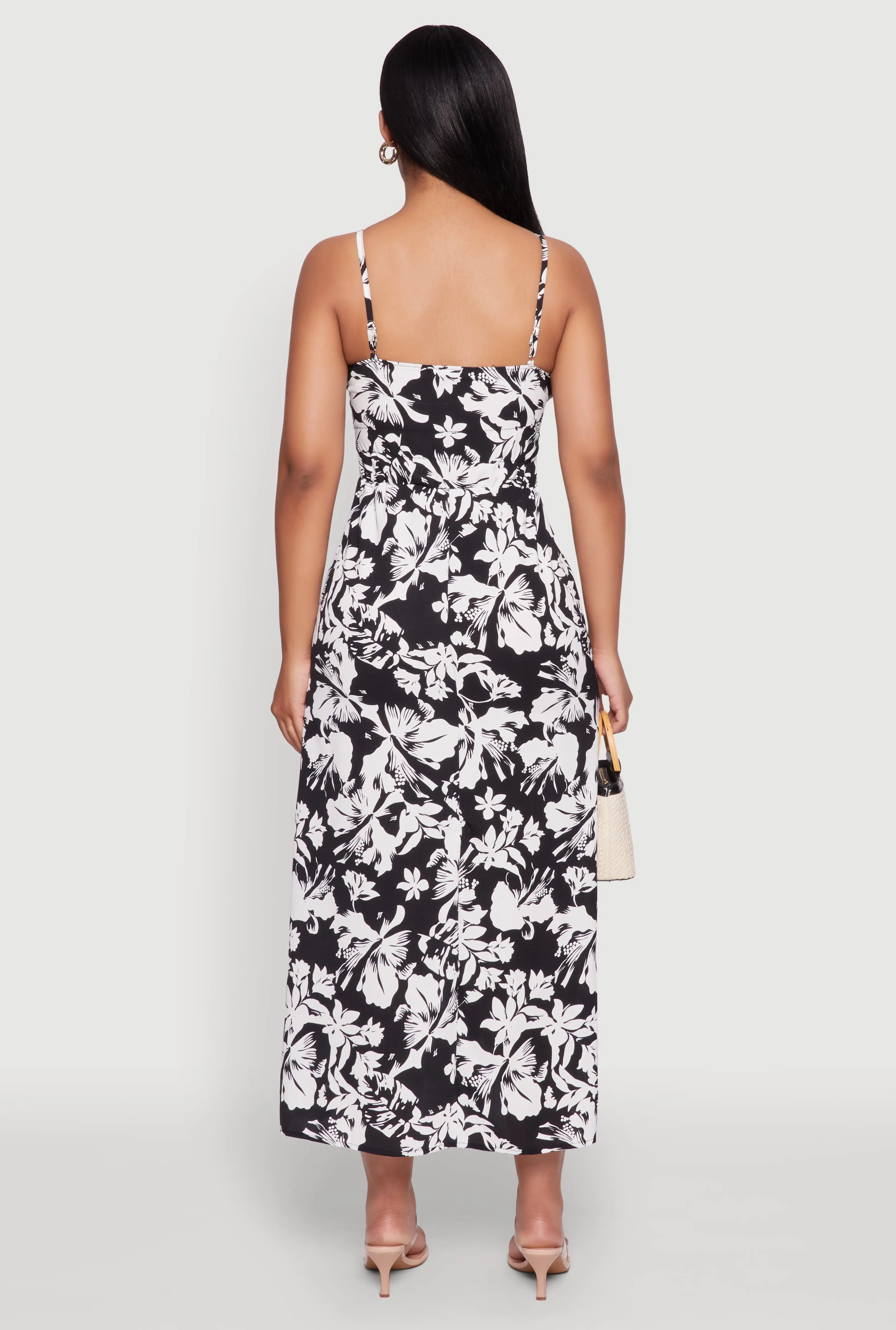 Sleeveless Empire Waist Dress with V Neck sold by Rainbow product image thumbnail 5