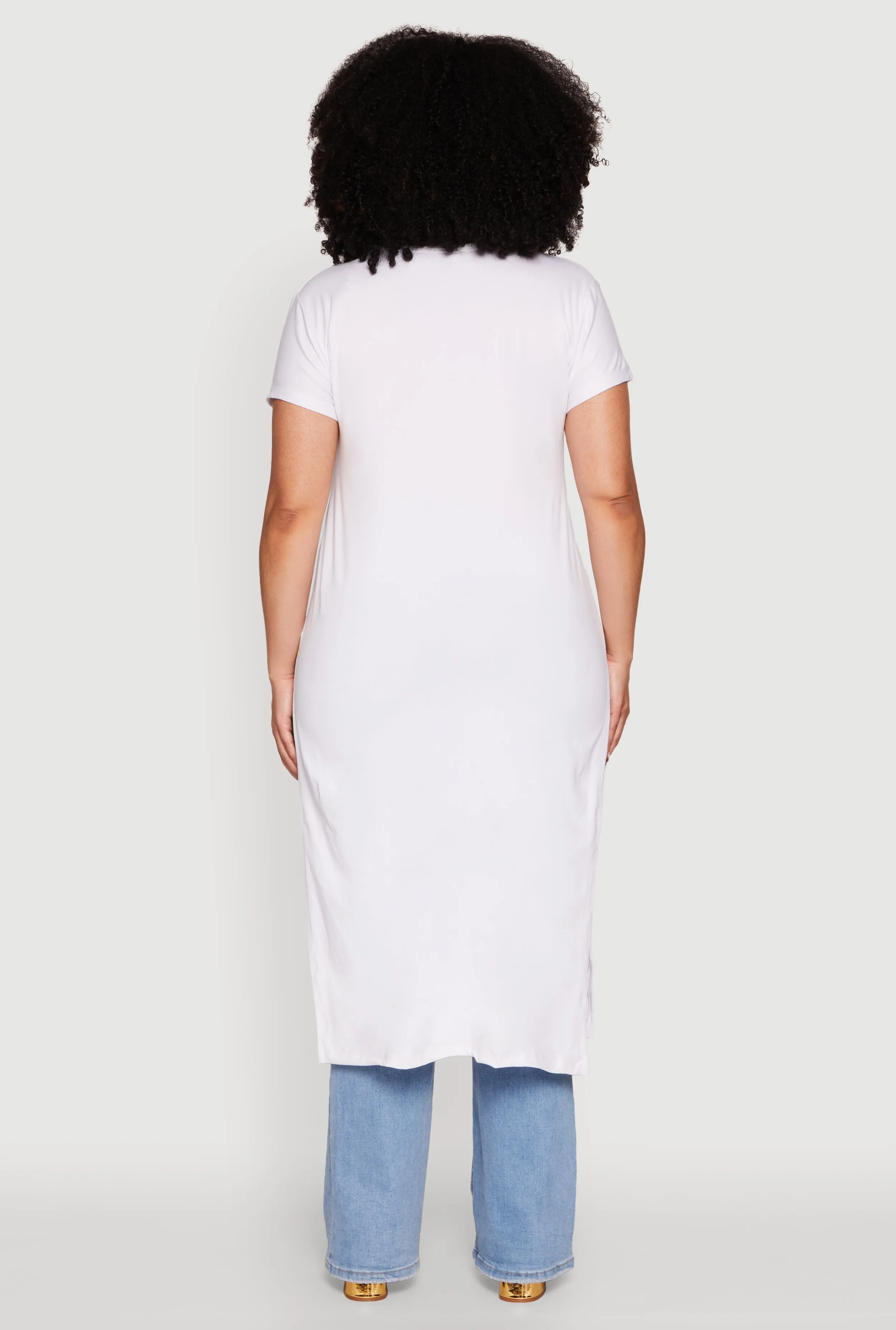 Plus Size Nope Not Today Maxi Top sold by Rainbow product image thumbnail 5