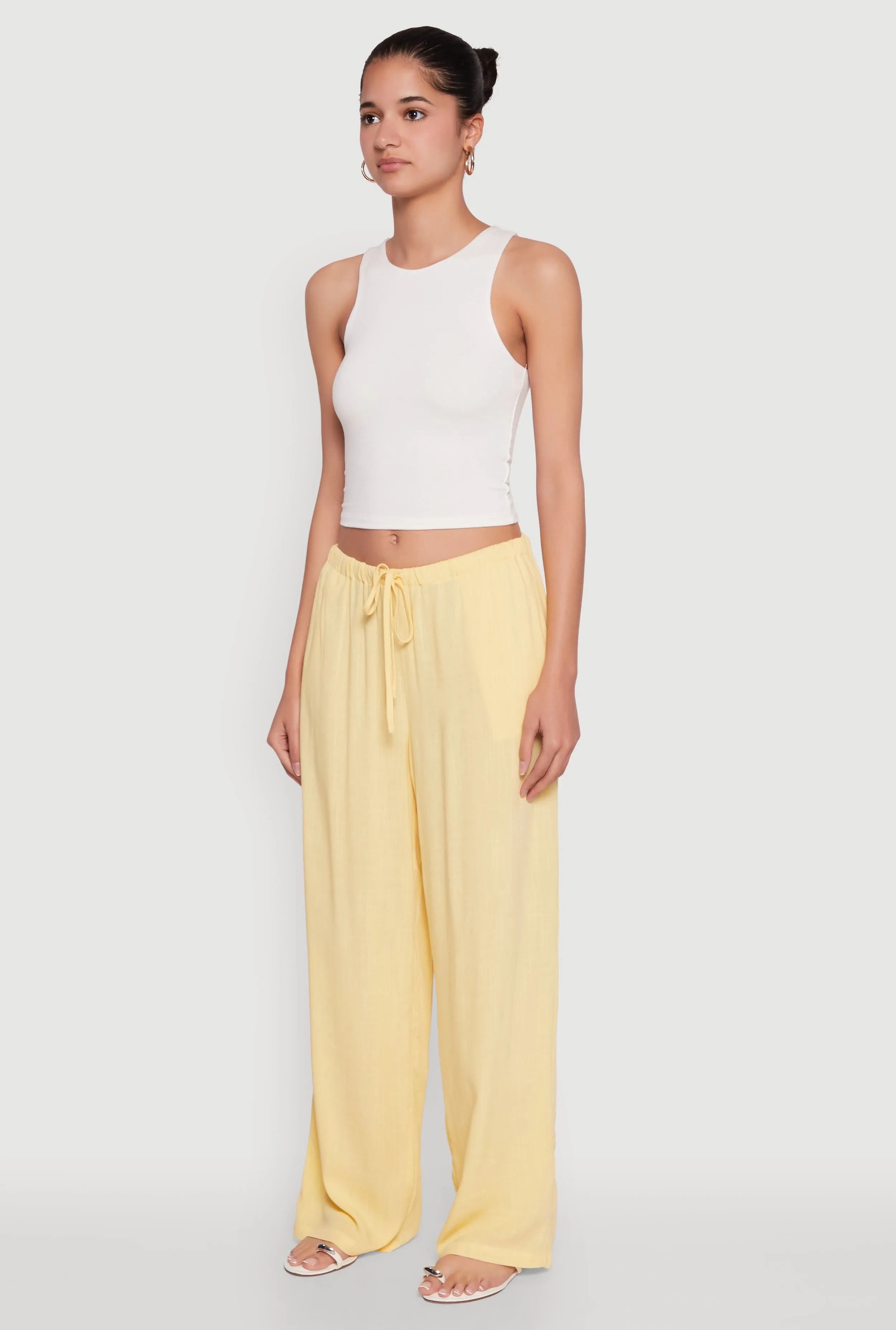 Drawstring Palazzo Pants sold by Rainbow product image thumbnail 3