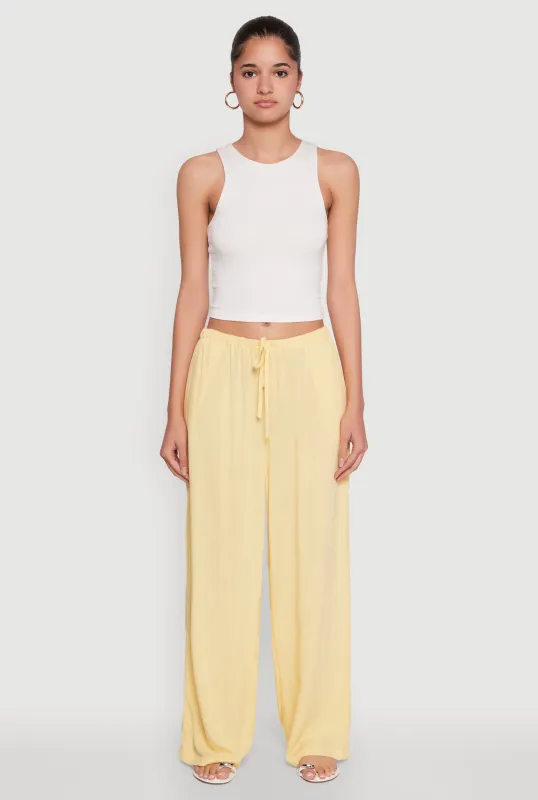 Drawstring Palazzo Pants sold by Rainbow