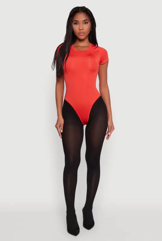 Daisy Crew Neck Bodysuit sold by Rainbow