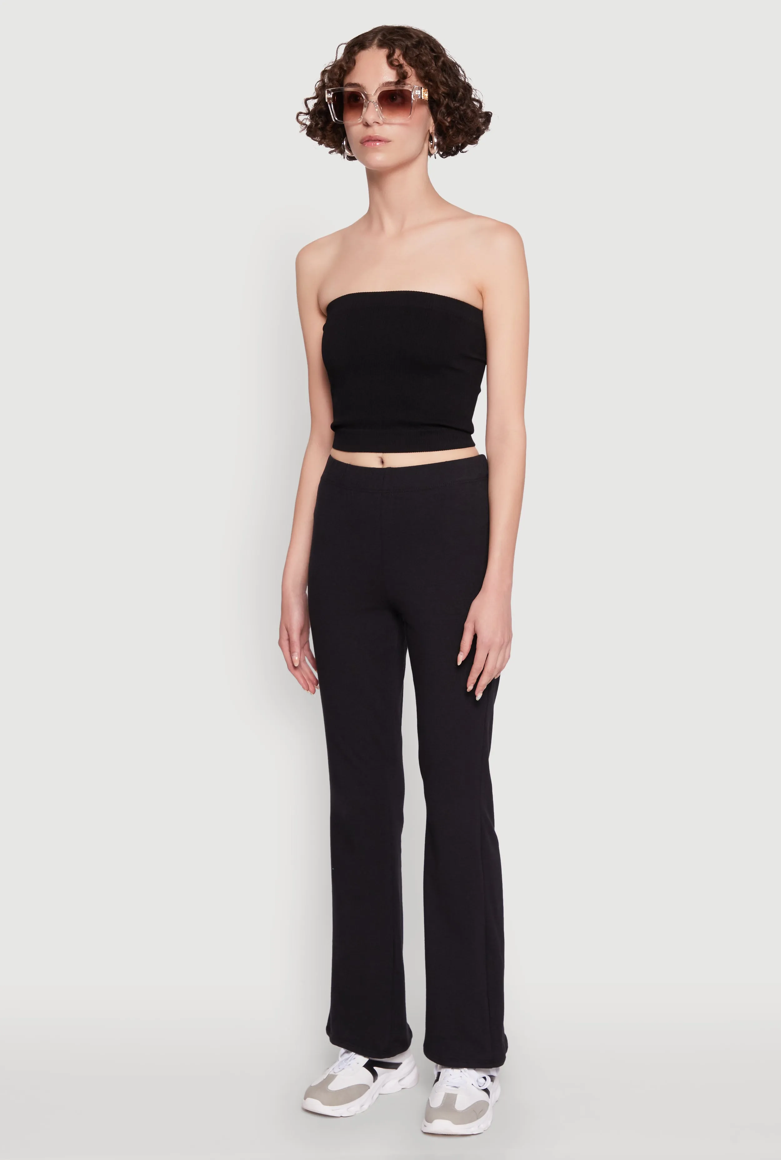 Ribbed Knit Seamless Tube Top sold by Rainbow product image thumbnail 5