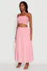 Chic Sleeveless Cami Top with Square Neck and Cropped Hem sold by Rainbow