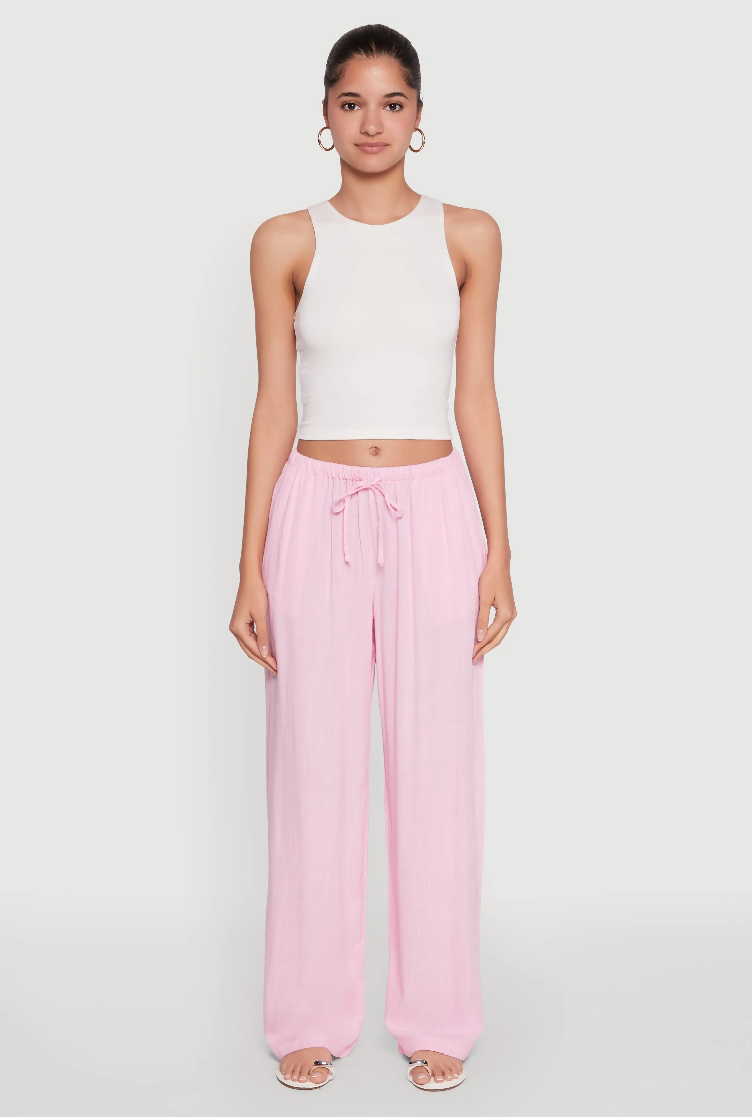 Drawstring Palazzo Pants sold by Rainbow product image thumbnail 2