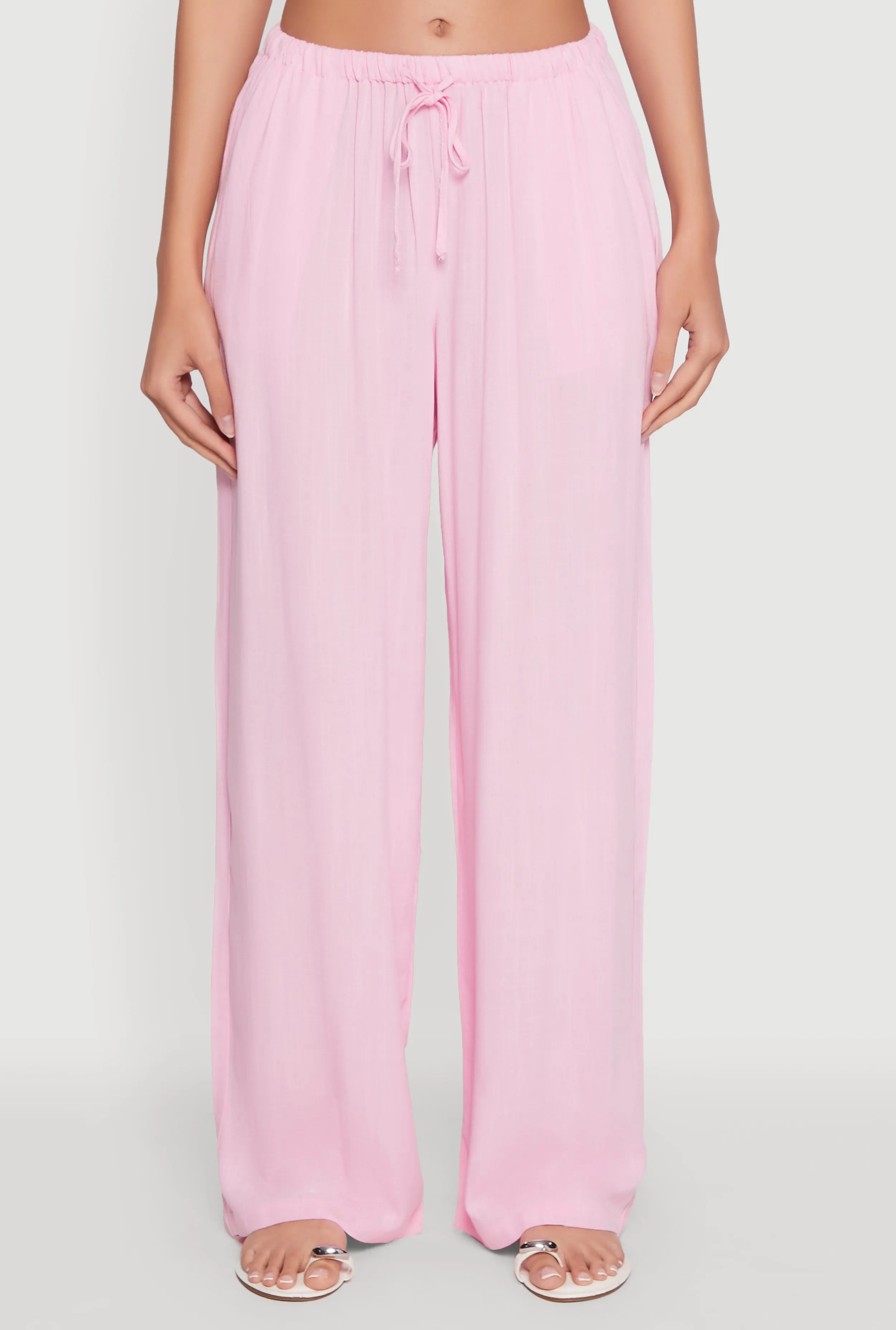 Drawstring Palazzo Pants sold by Rainbow product image thumbnail 5