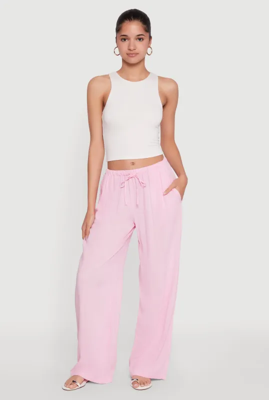 Drawstring Palazzo Pants sold by Rainbow