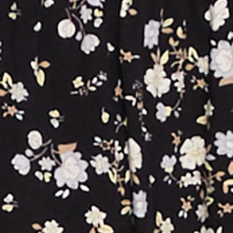 Ditsy Floral Tiered Sundress with Tie Front Keyhole sold by Rainbow product image thumbnail 4