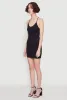 Seamless Rib Knit Scoop Neck Racerback Cami Dress sold by Rainbow