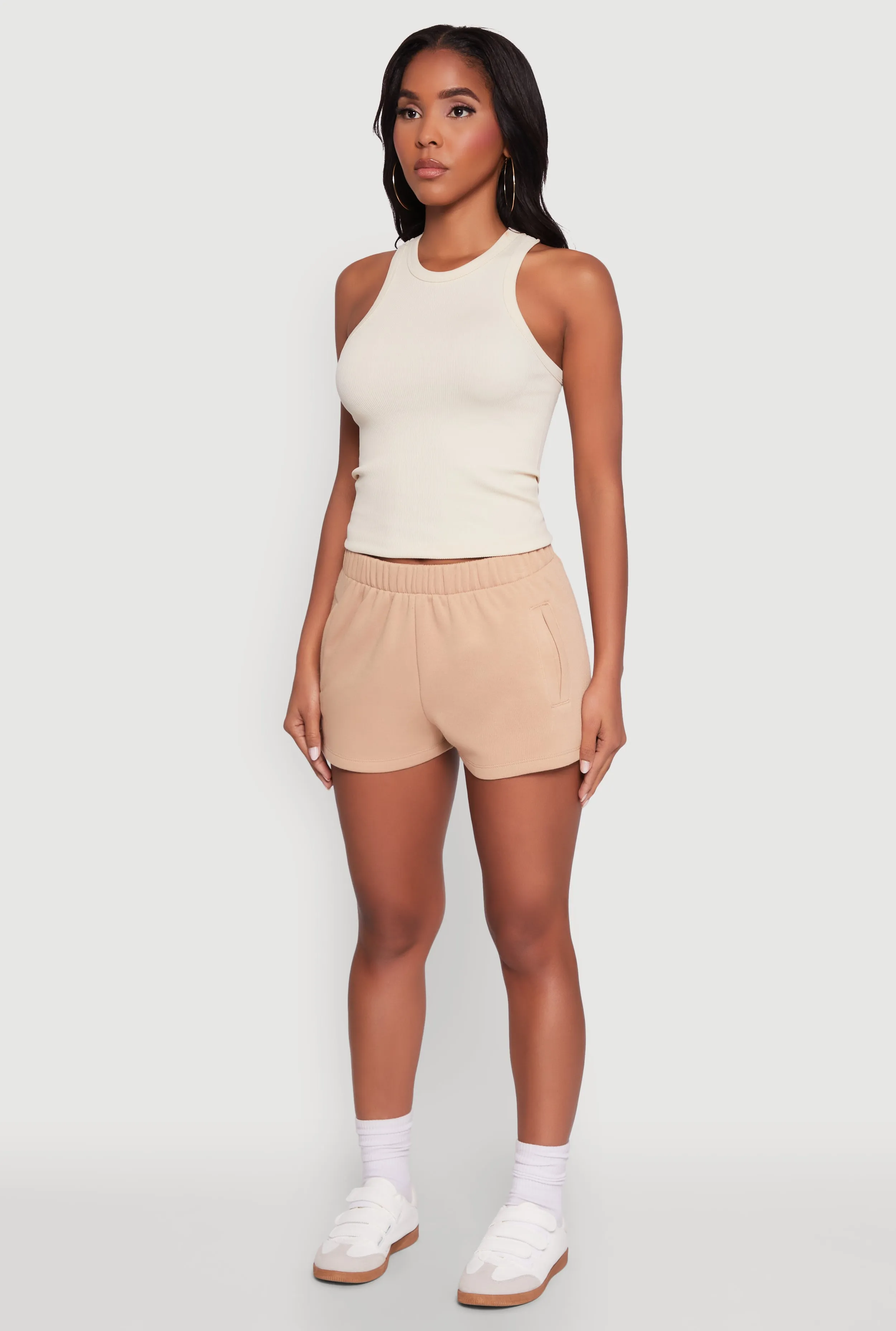 Activewear Fleece Lined Sweatshorts sold by Rainbow product image thumbnail 3