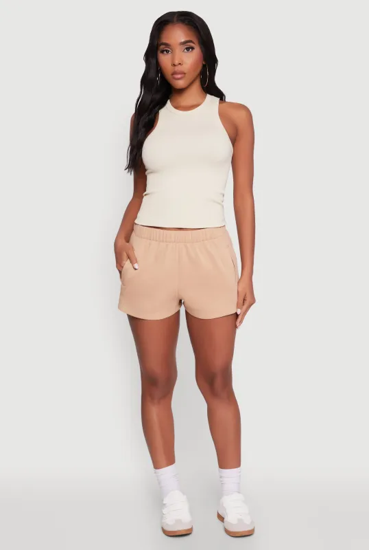 Activewear Fleece Lined Sweatshorts sold by Rainbow