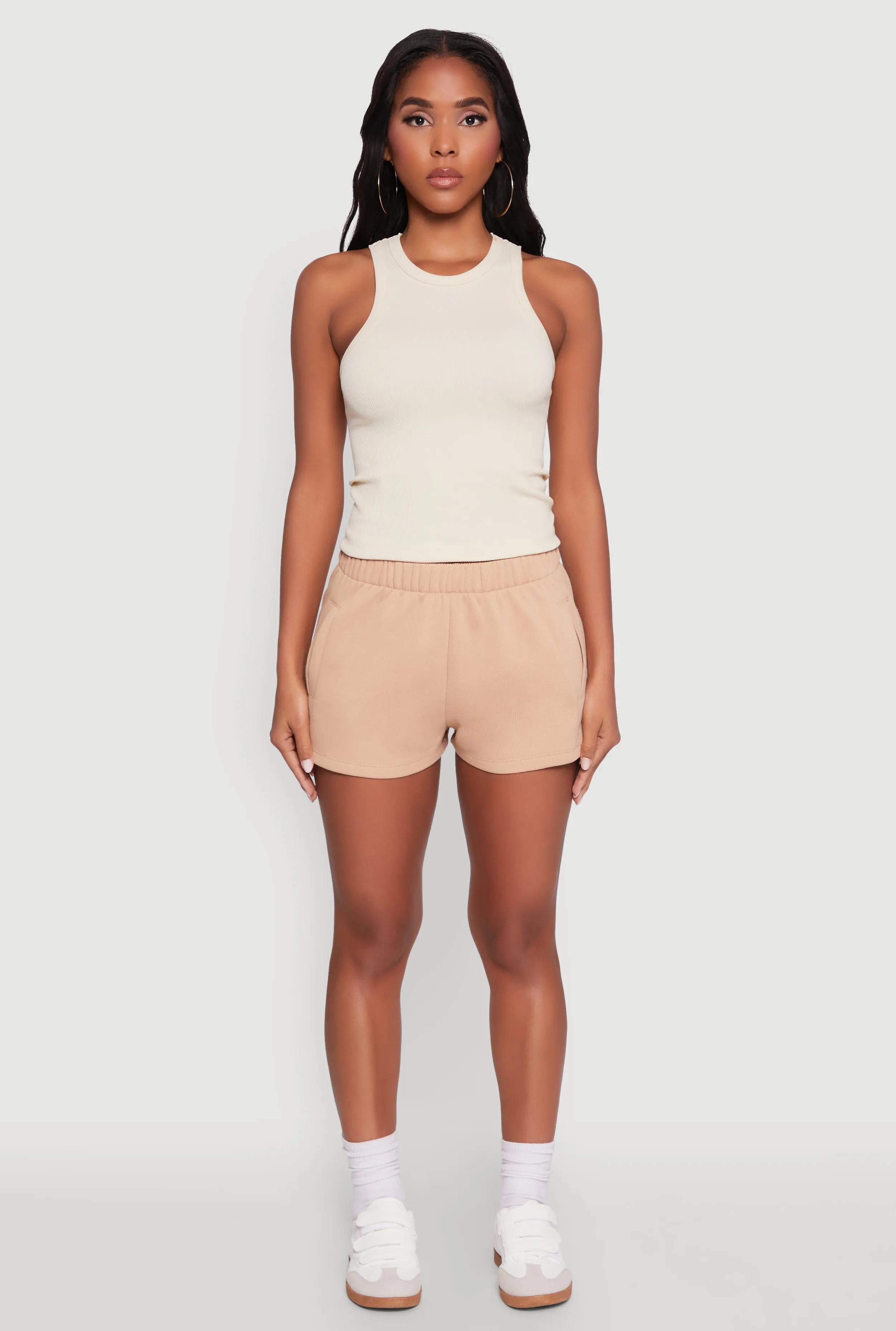 Activewear Fleece Lined Sweatshorts sold by Rainbow product image thumbnail 2