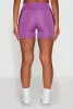 Stylish Mesh Detail High Waisted Bike Shorts sold by Rainbow