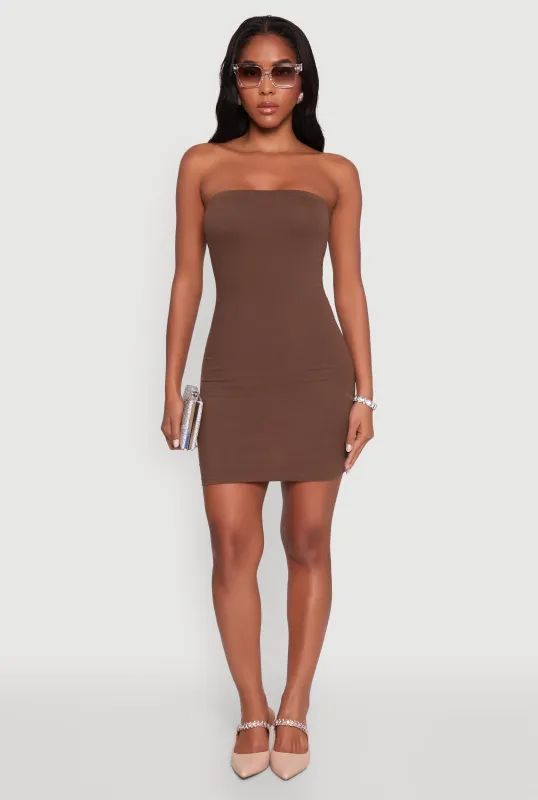 Daisy Mini Tube Dress with Curve Hugging Fit sold by Rainbow