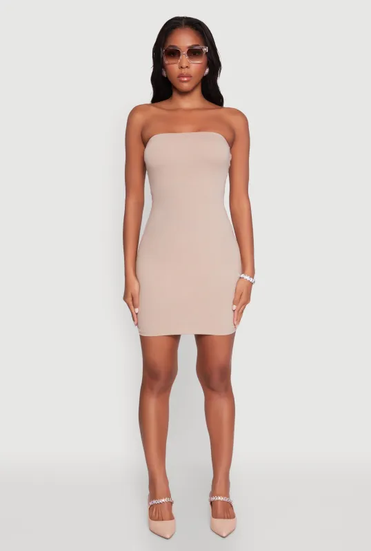 Daisy Mini Tube Dress with Curve Hugging Fit sold by Rainbow