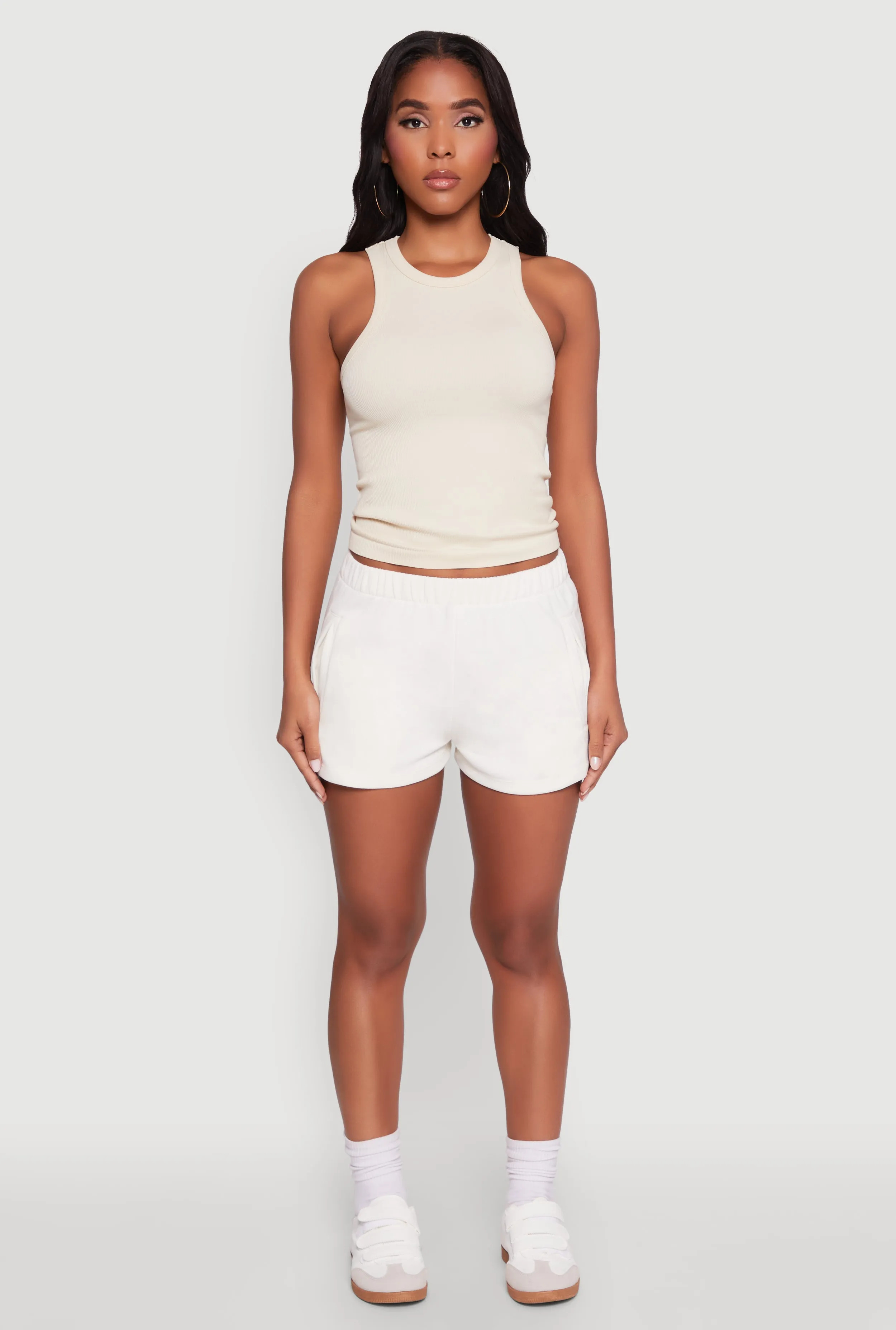 Activewear Fleece Lined Sweatshorts sold by Rainbow product image thumbnail 2