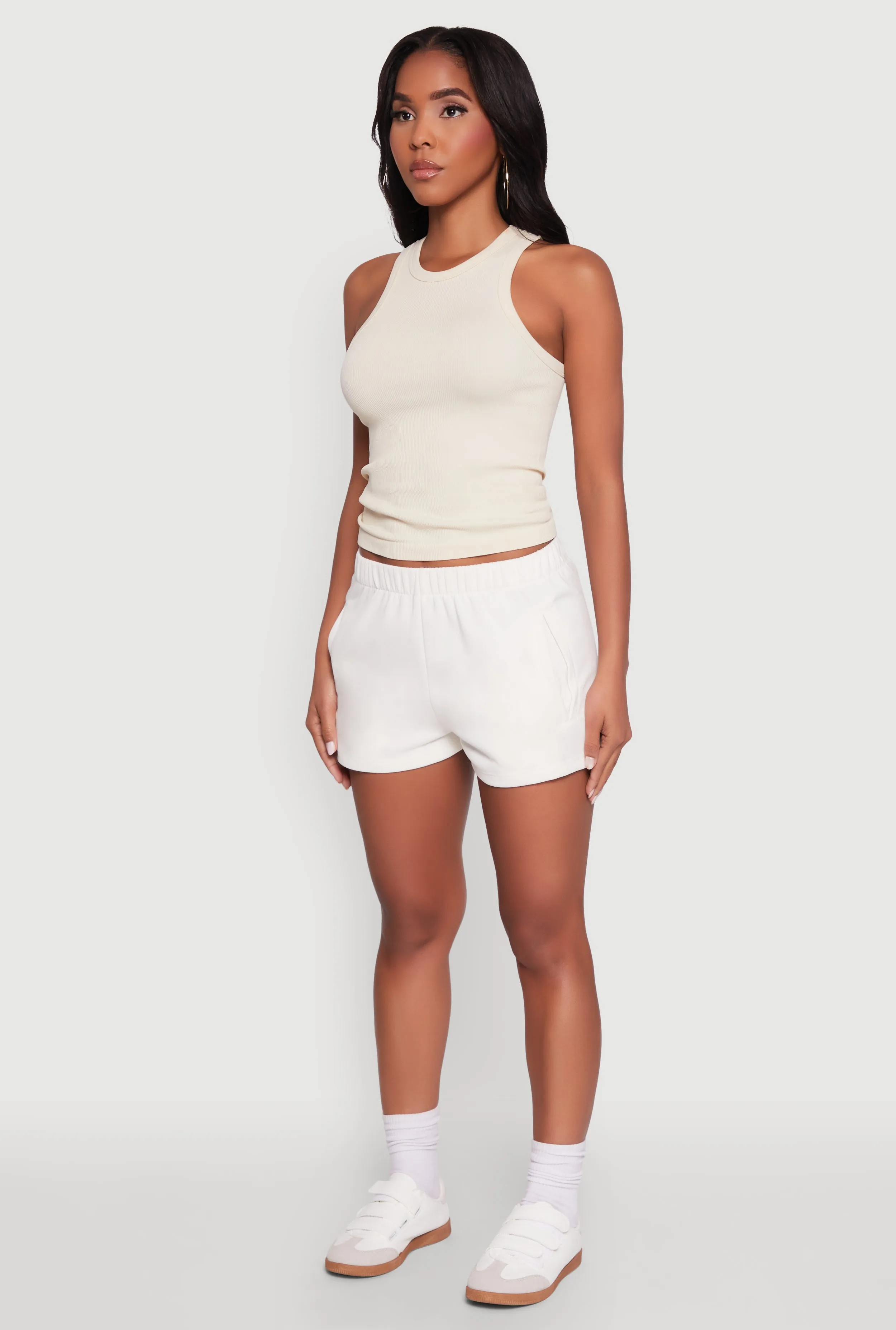 Activewear Fleece Lined Sweatshorts sold by Rainbow product image thumbnail 3