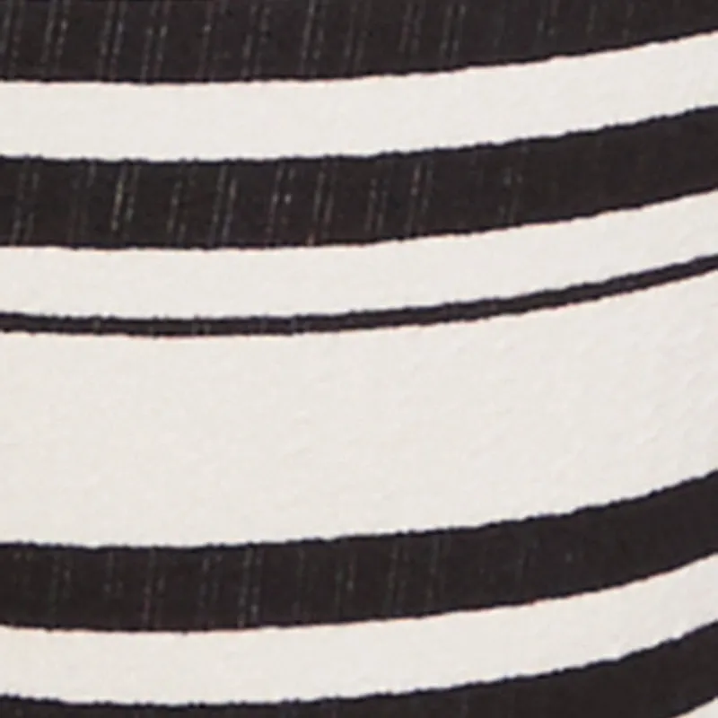 Plus Size Striped Sleeveless Blouse with Halter Neck and Contrast Trim sold by Rainbow product image thumbnail 4