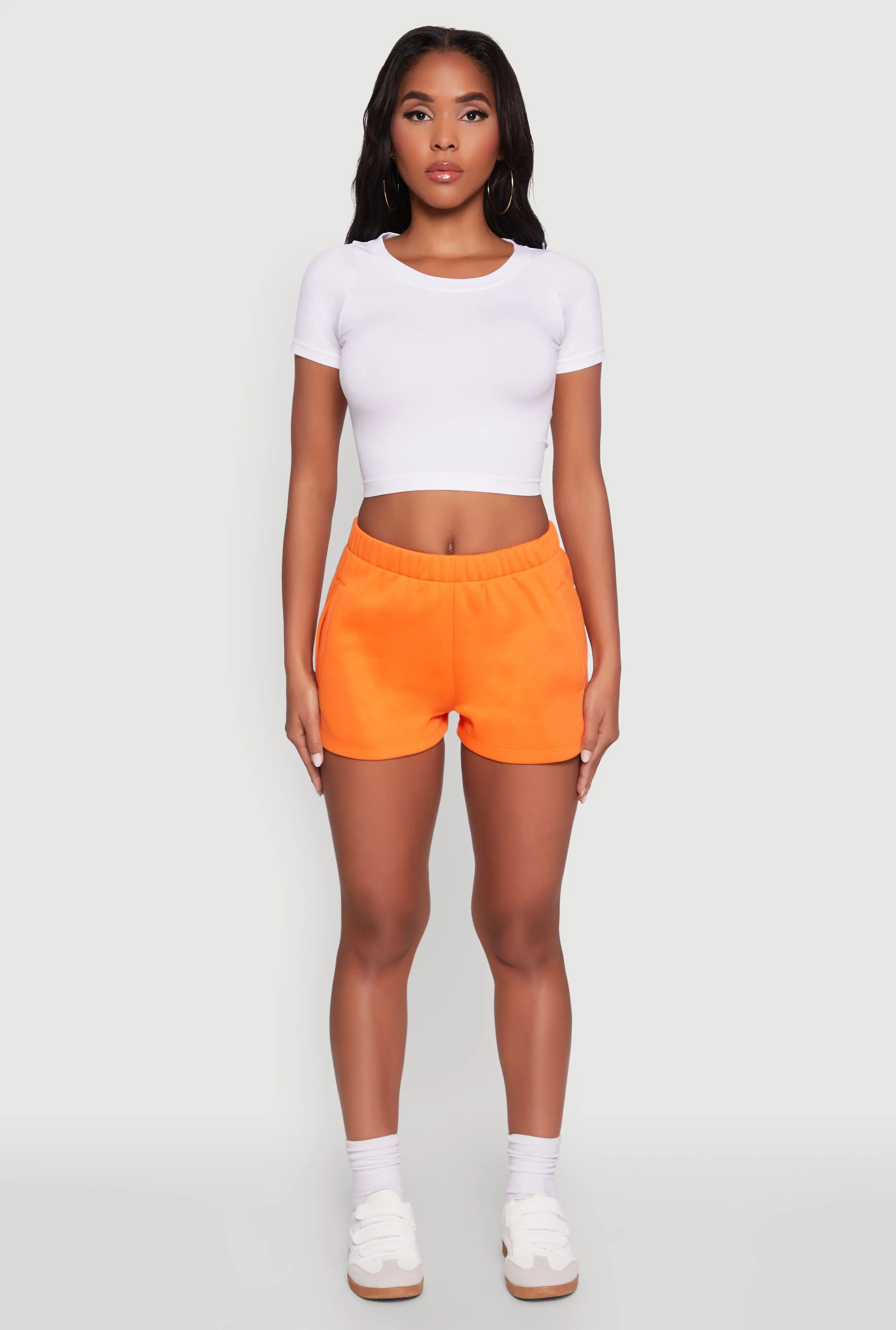 Activewear Fleece Lined Sweatshorts sold by Rainbow product image thumbnail 2