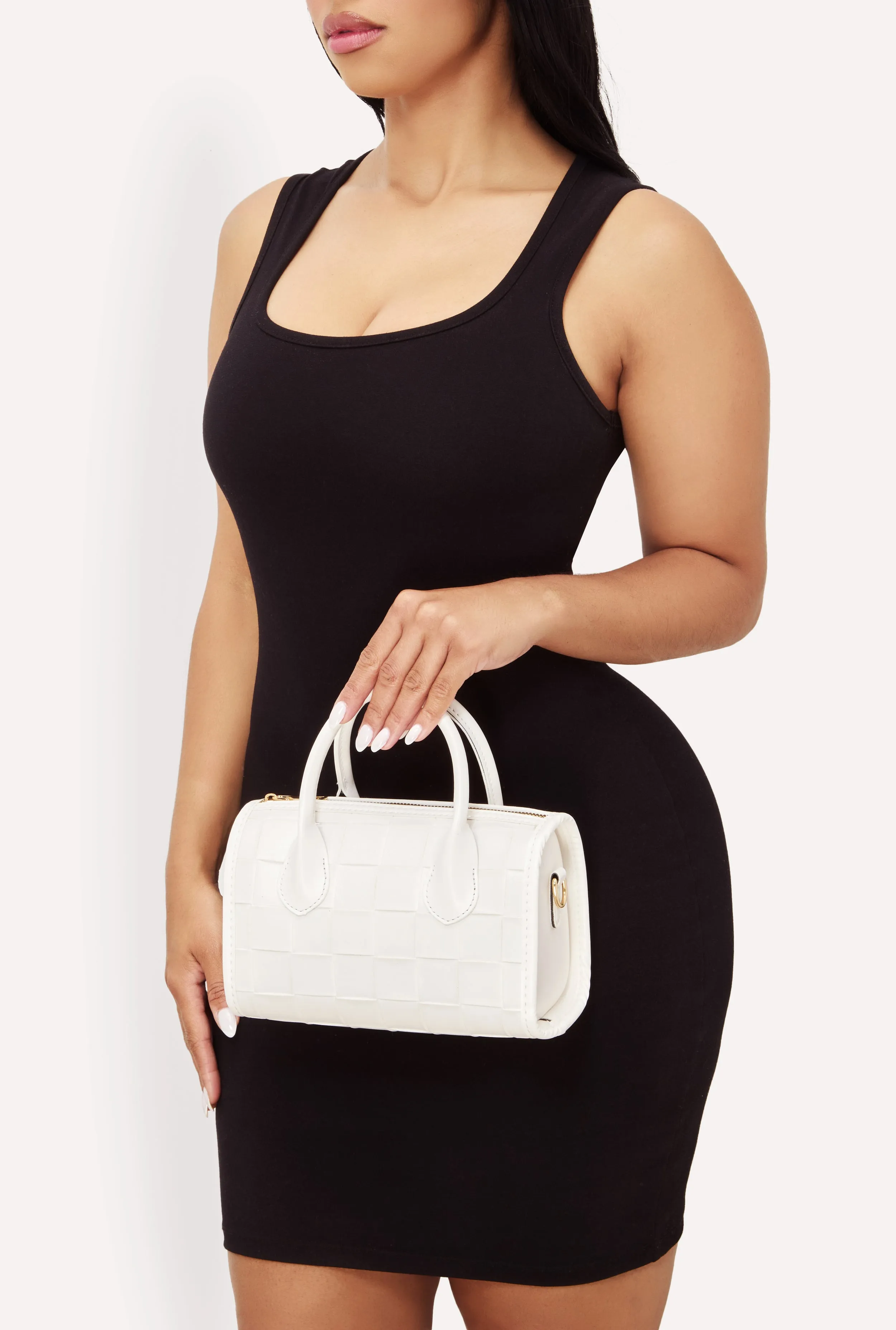 Metallic Faux Leather Crossbody Bag with Removable Strap sold by Rainbow product image thumbnail 2