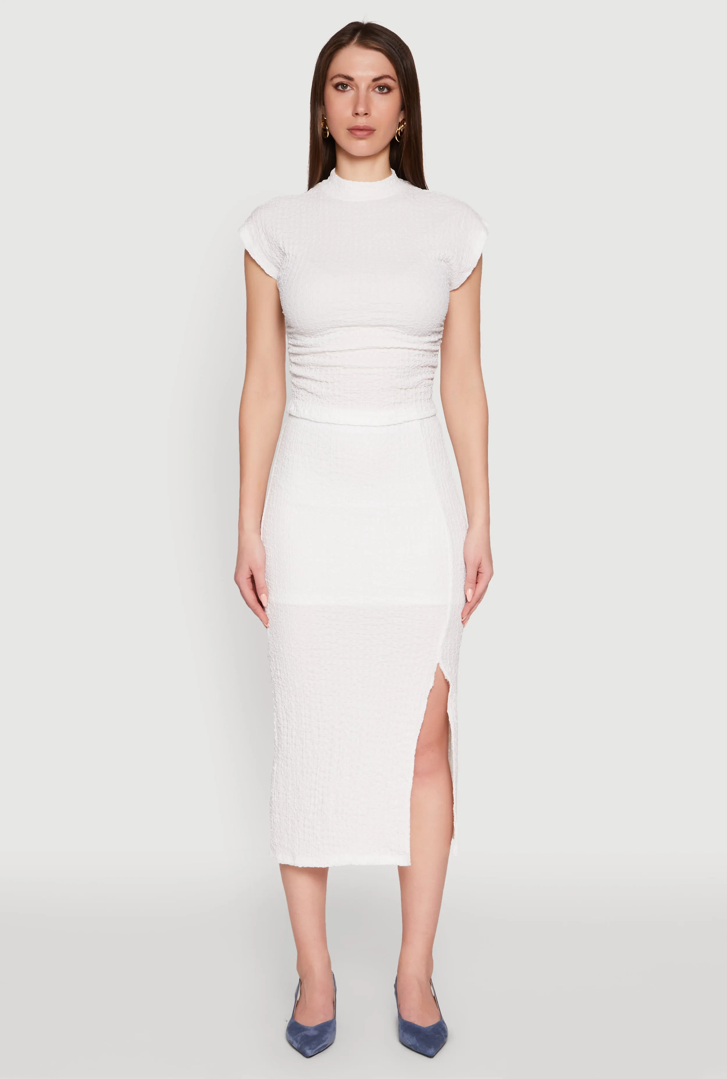 Iris Textured Knit Blouse sold by Rainbow product image thumbnail 2