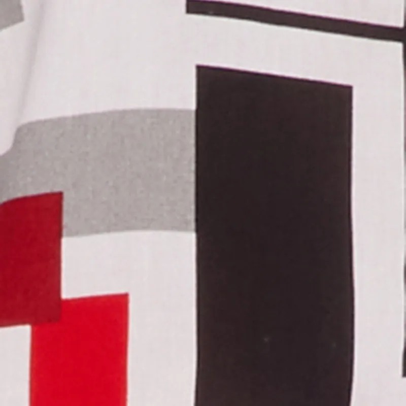 Plus Size Abstract Patterned Button Front High Low Shirt sold by Rainbow product image thumbnail 4