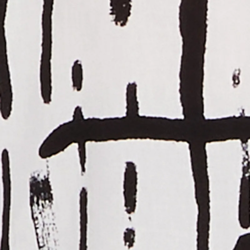 Plus Size Abstract Print Button Front High Low Shirt sold by Rainbow product image thumbnail 4