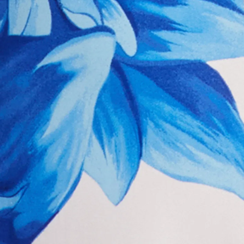 Plus Size Floral Print Shirt Dress with Tie Waist Belt sold by Rainbow product image thumbnail 4