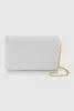 Chic Metallic Faux Leather Fold Over Clutch with Removable Straps sold by Rainbow