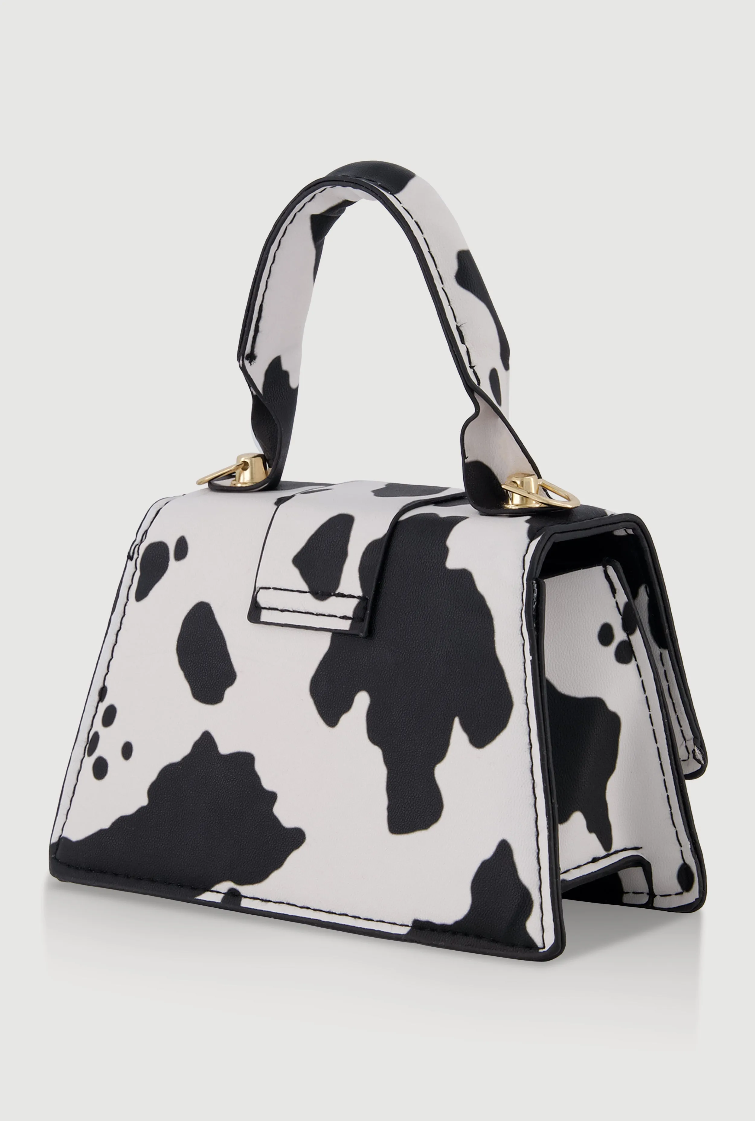 Chic Animal Print Faux Leather Crossbody Bag with Removable Strap sold by Rainbow product image thumbnail 5