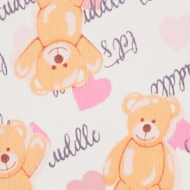 Plus Size Lets Cuddle Graphic Sleeveless Pajama Top and Shorts Set sold by Rainbow product image thumbnail 4