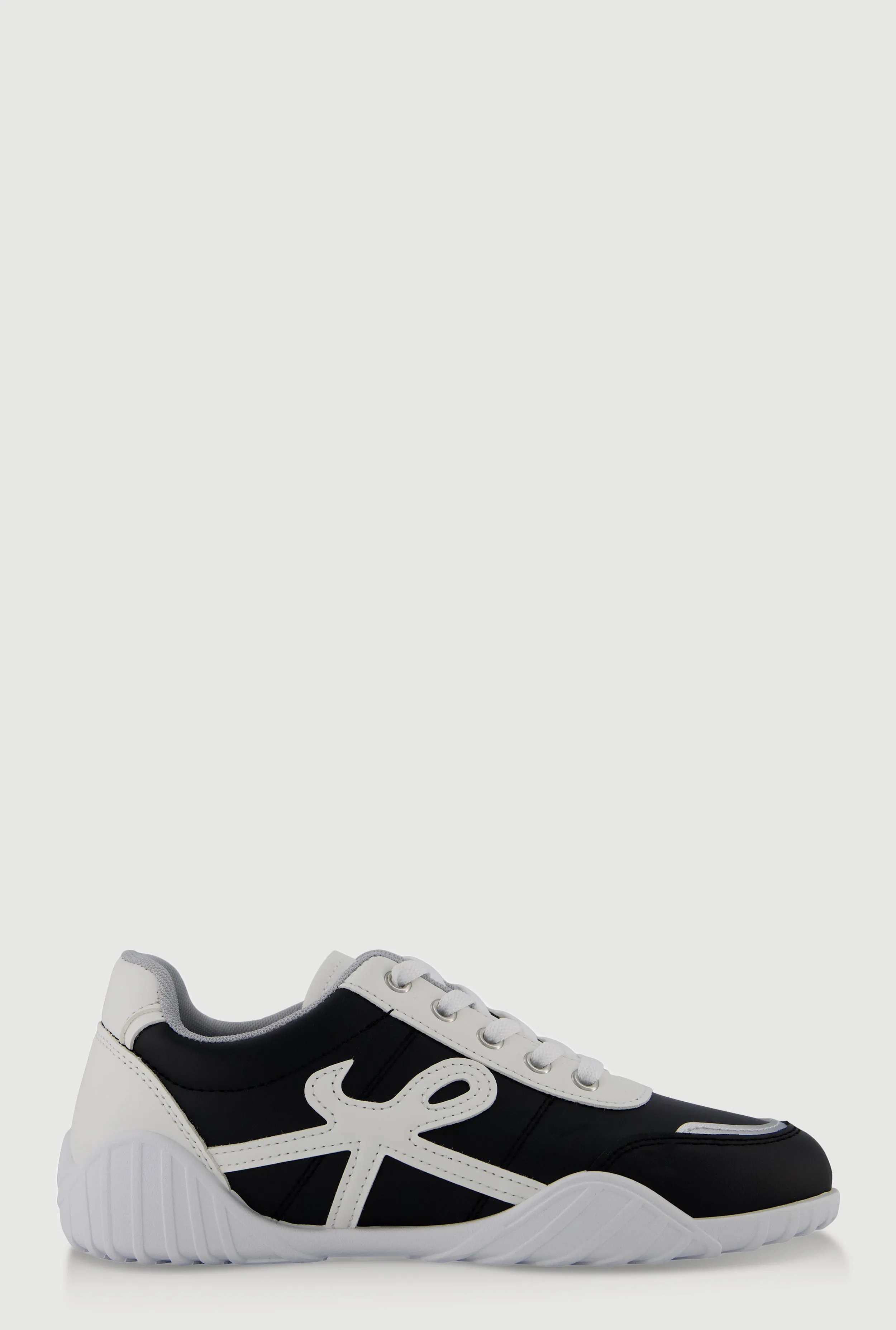 Stylish Lace-Up Sneakers with Round Toe sold by Rainbow product image thumbnail 2