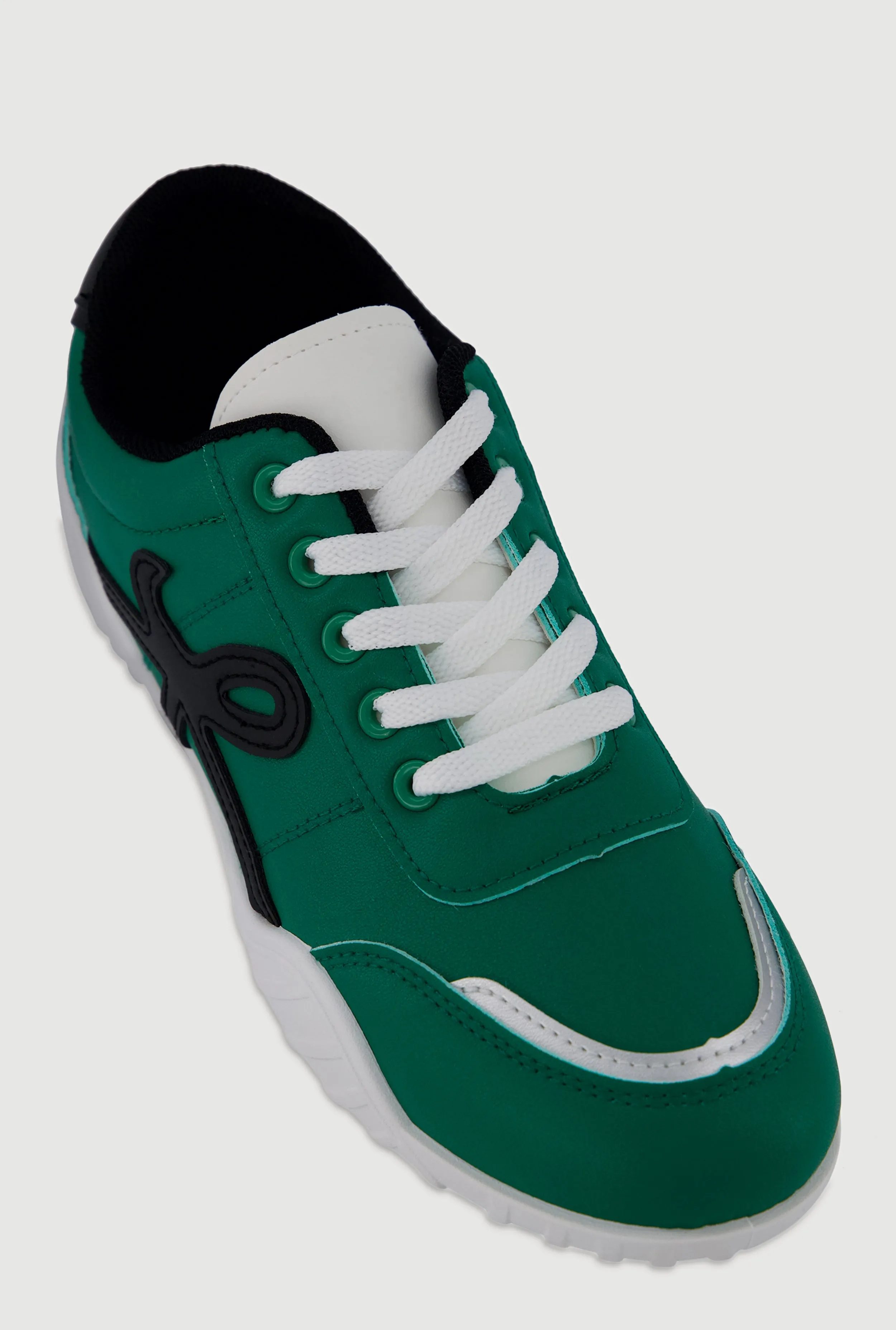 Stylish Lace-Up Sneakers with Round Toe sold by Rainbow