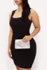 Rhinestone Envelope Clutch Bag with Removable Chain Strap sold by Rainbow