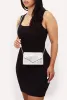 Rhinestone Envelope Clutch Bag with Removable Chain Strap sold by Rainbow