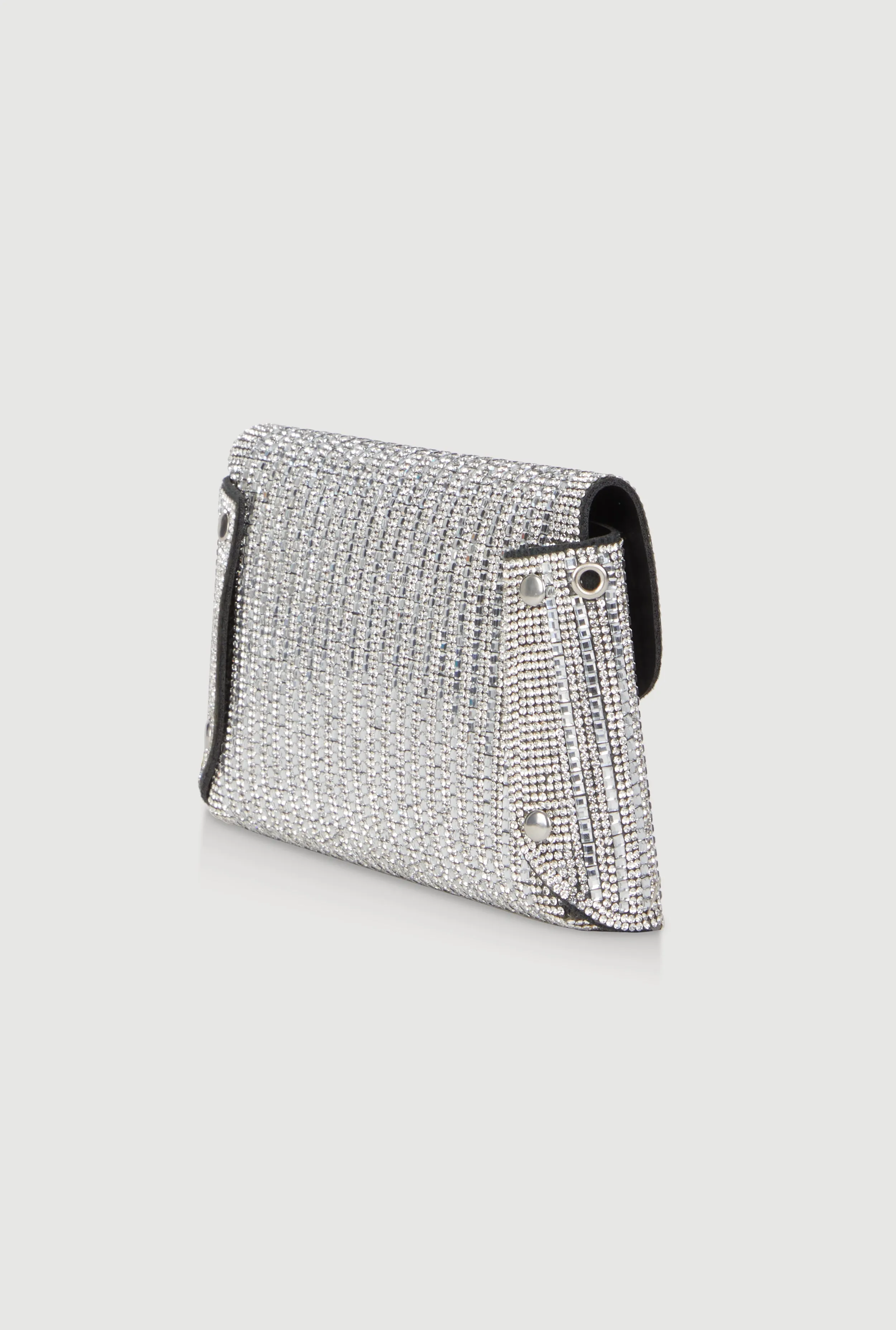 Rhinestone Envelope Clutch Bag with Removable Chain Strap sold by Rainbow product image thumbnail 5