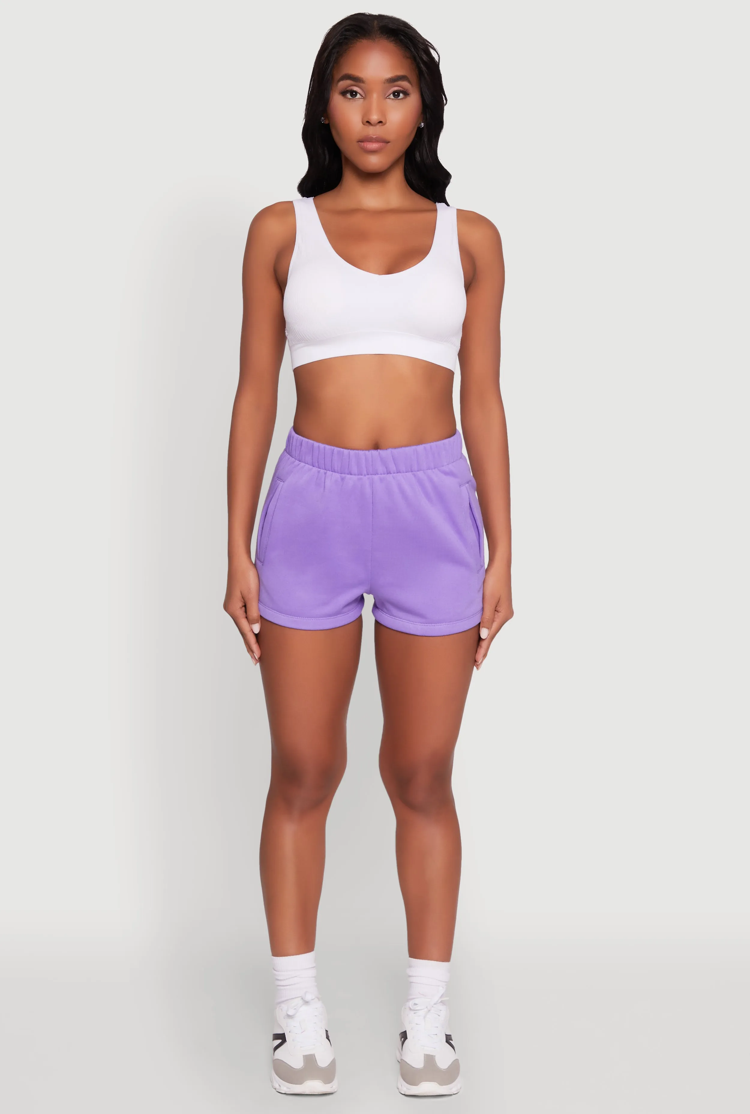 Activewear Fleece Lined Sweatshorts sold by Rainbow product image thumbnail 2