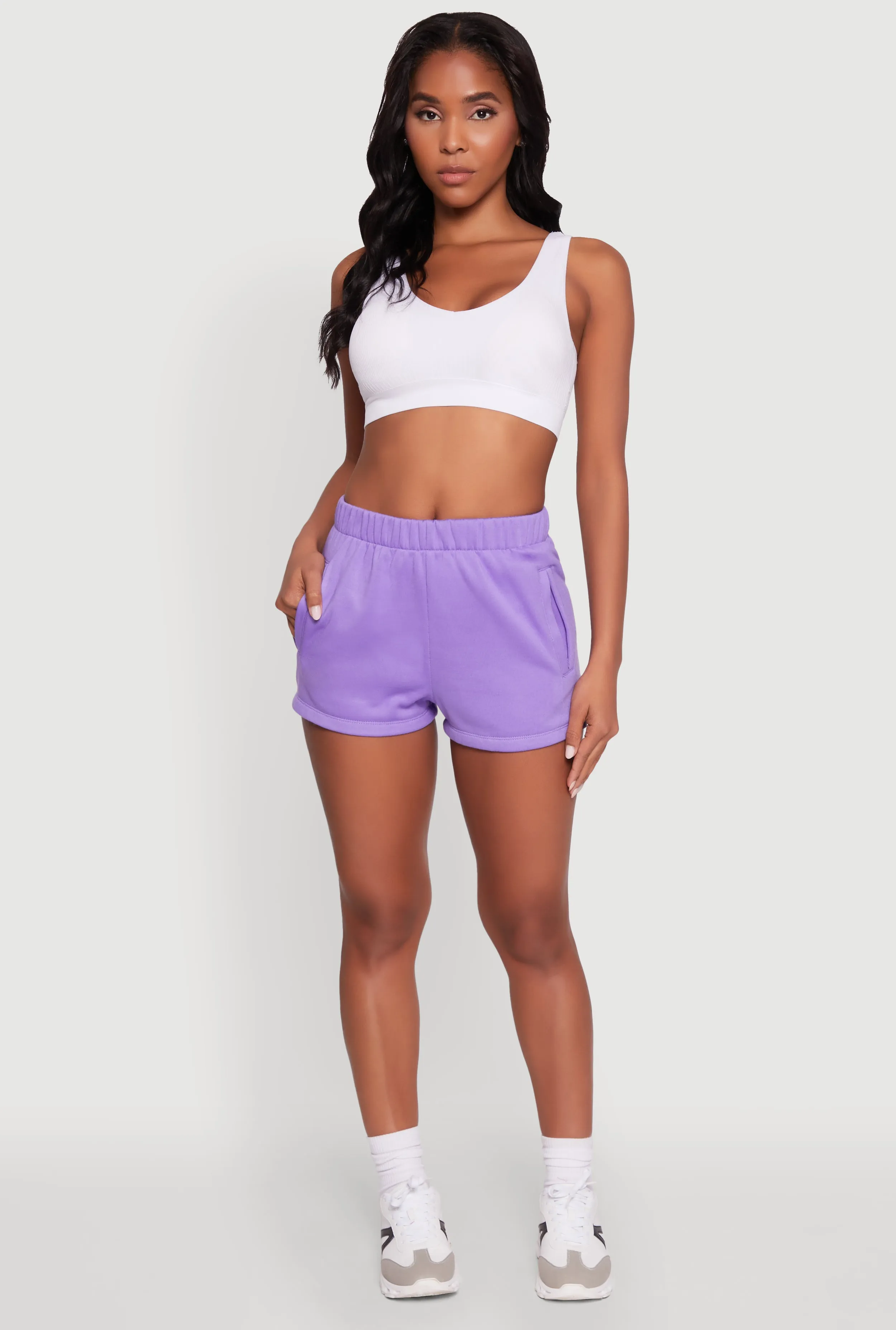 Activewear Fleece Lined Sweatshorts sold by Rainbow