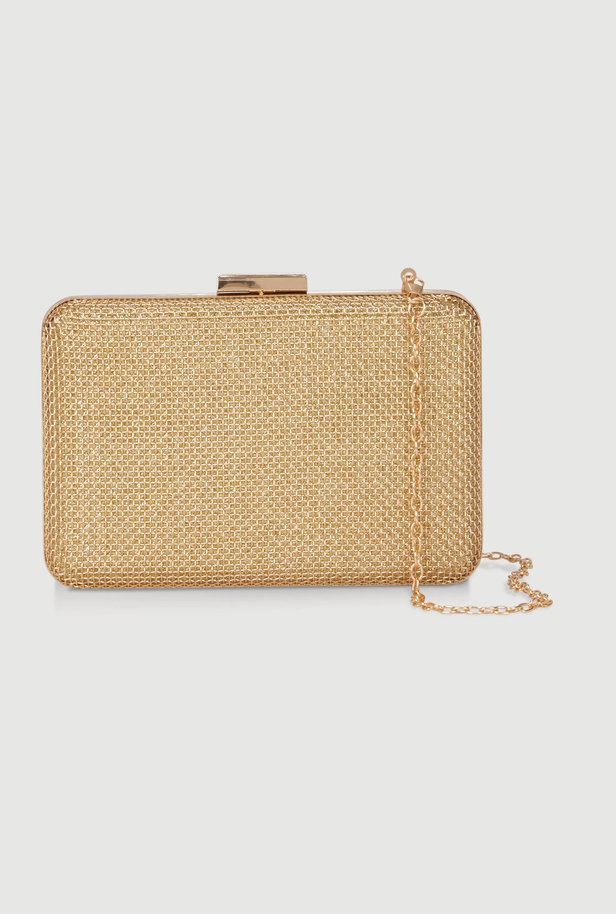 Stylish Metallic Mesh Crossbody Bag with Removable Strap sold by Rainbow