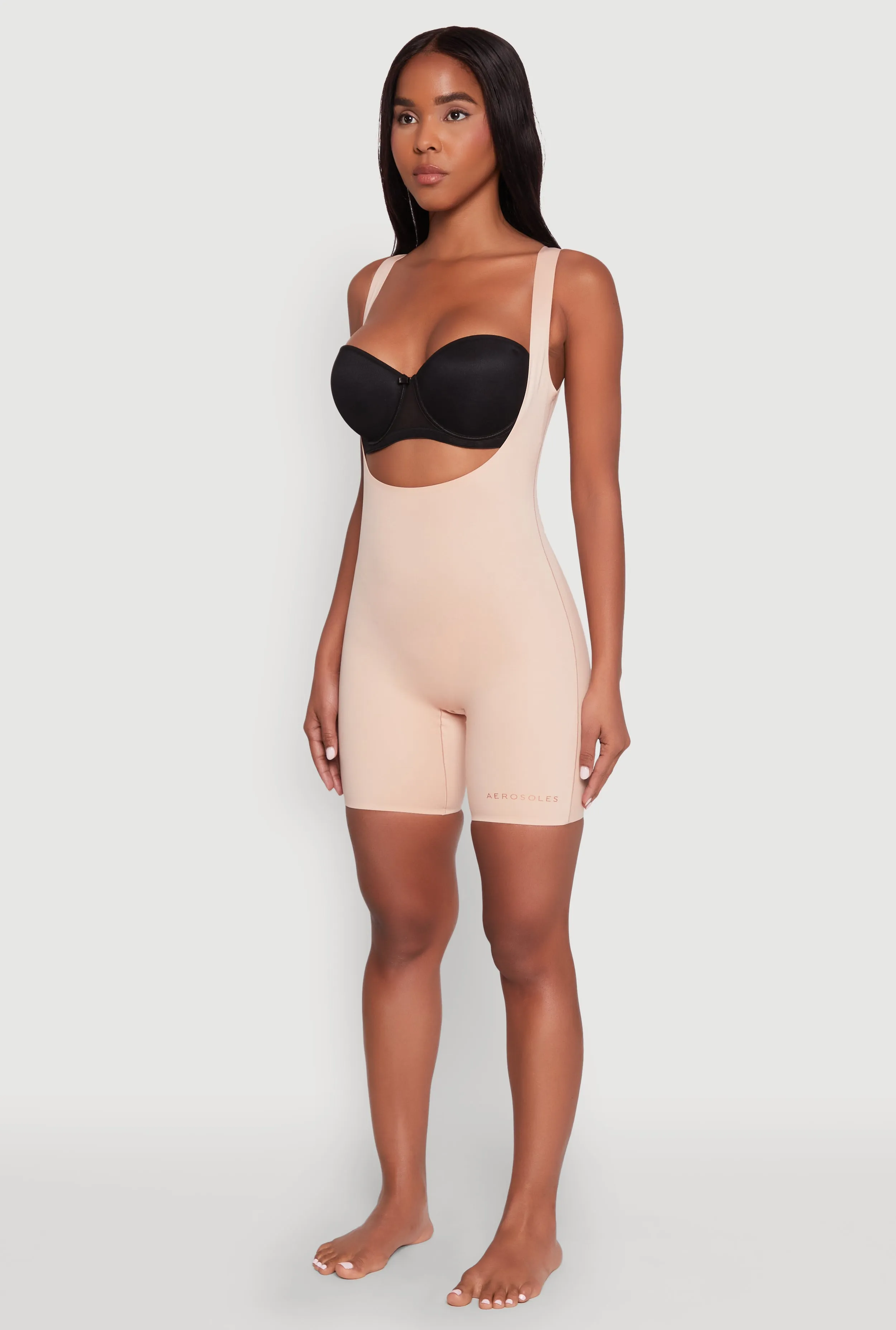 Open Bust Shapewear Bodysuit sold by Rainbow product image thumbnail 5